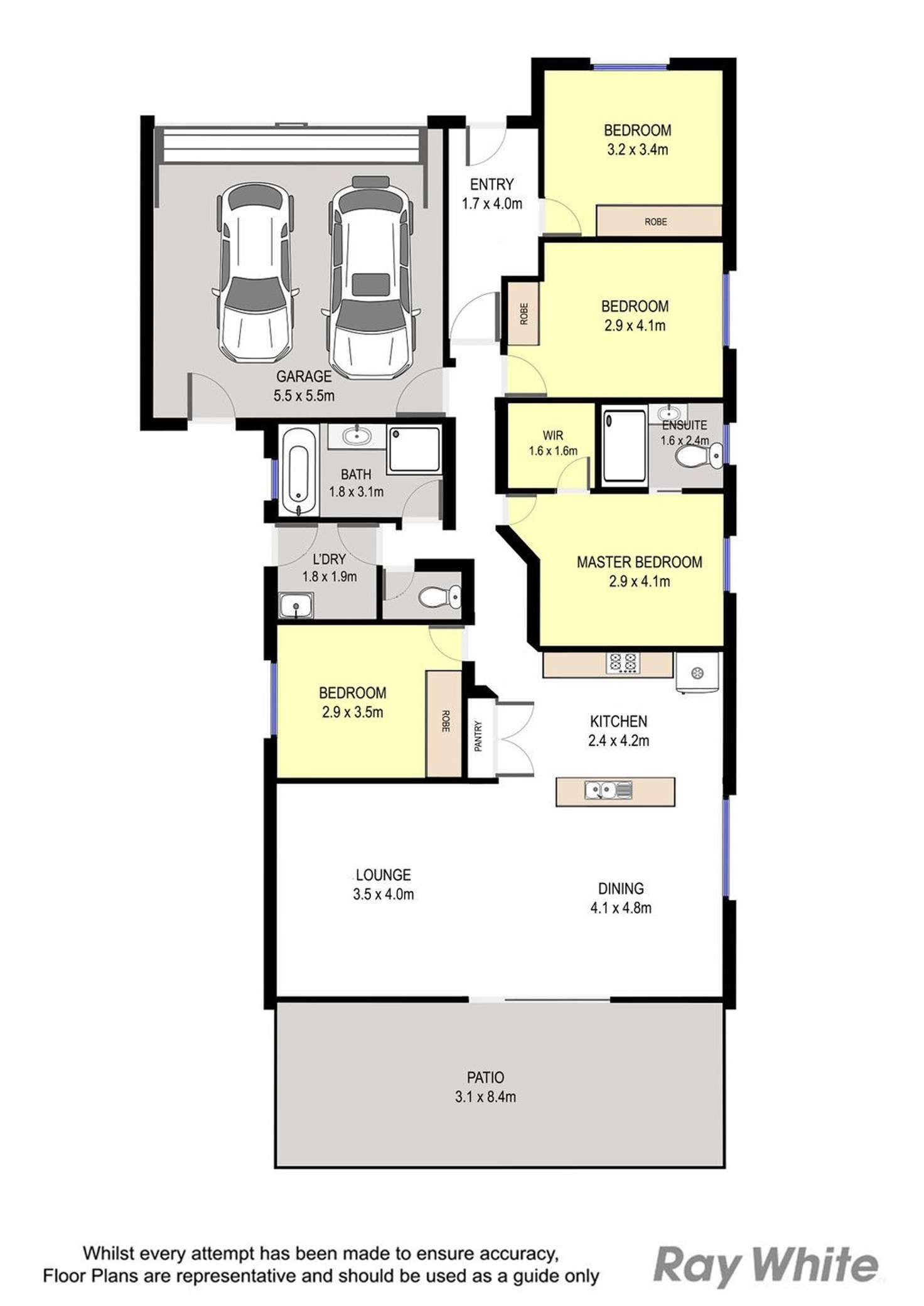 Floorplan of Homely house listing, 3 Twickenham Place, Bald Hills QLD 4036