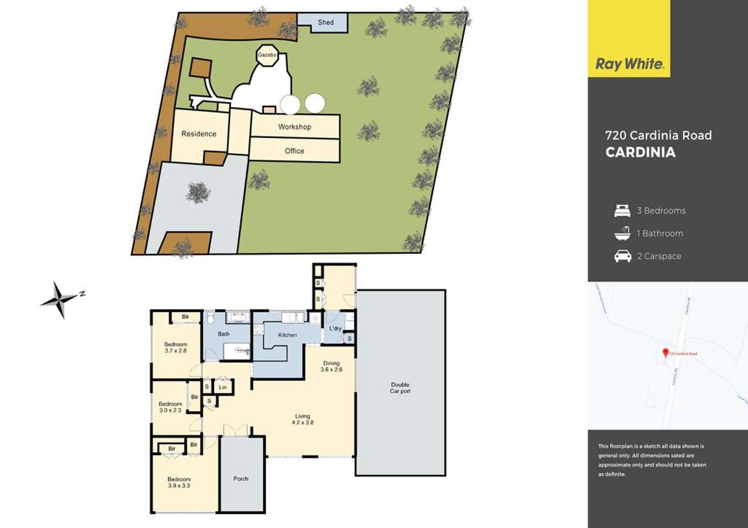 Floorplan of Homely house listing, 720 Cardinia Road, Cardinia VIC 3978