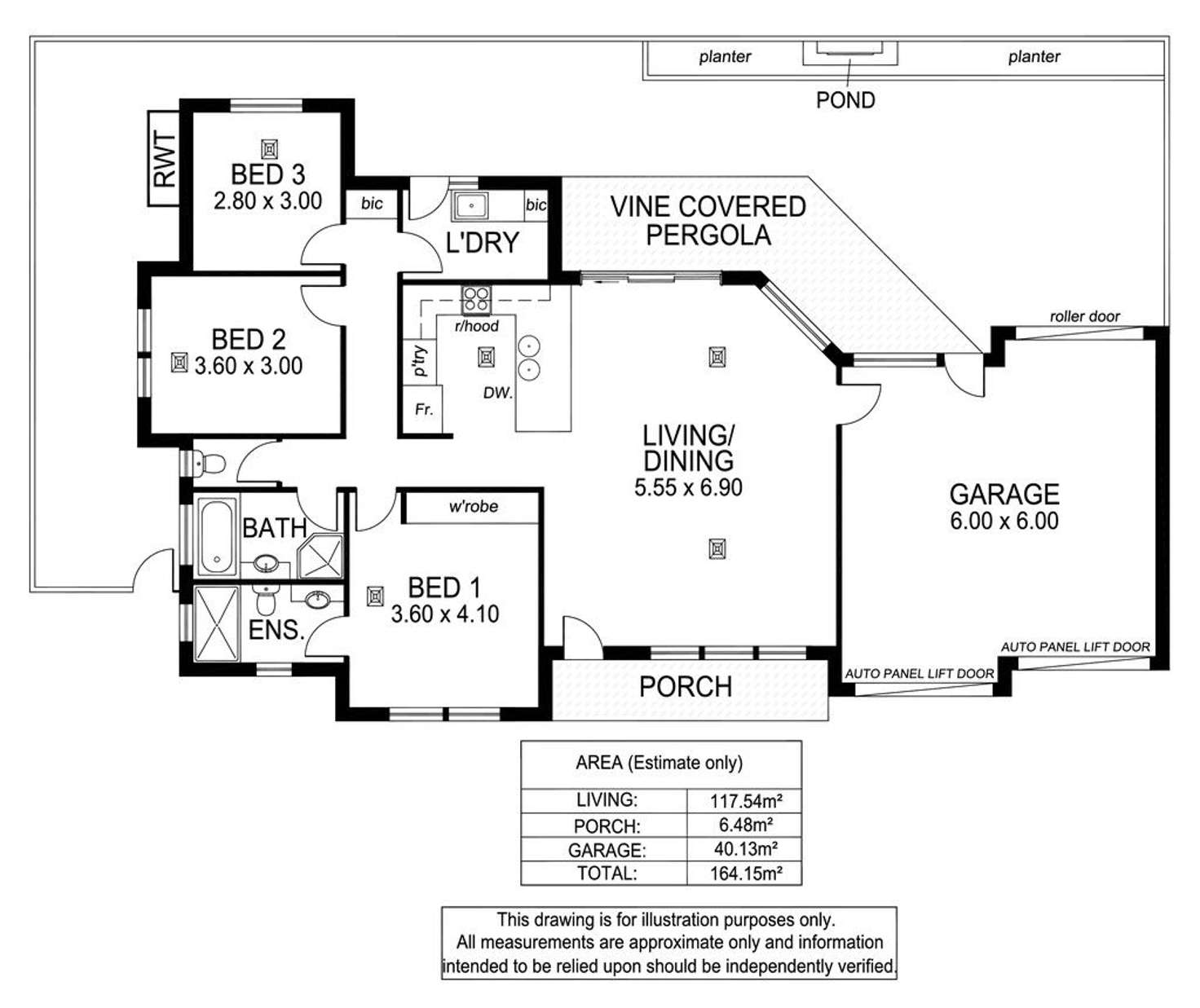 Floorplan of Homely house listing, 13C Johnstone Street, Glengowrie SA 5044