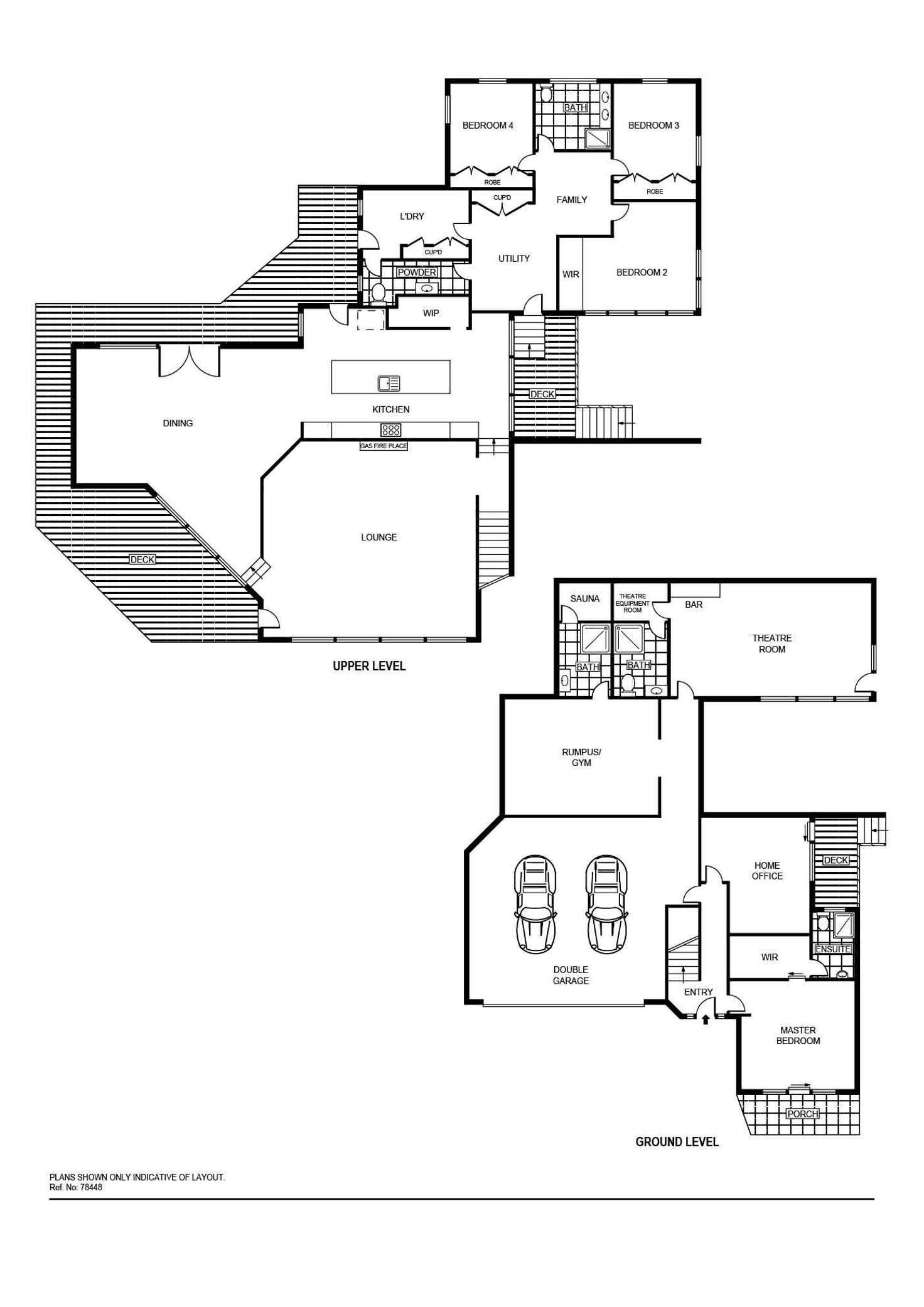 Floorplan of Homely house listing, 66 Couvreur Street, Garran ACT 2605