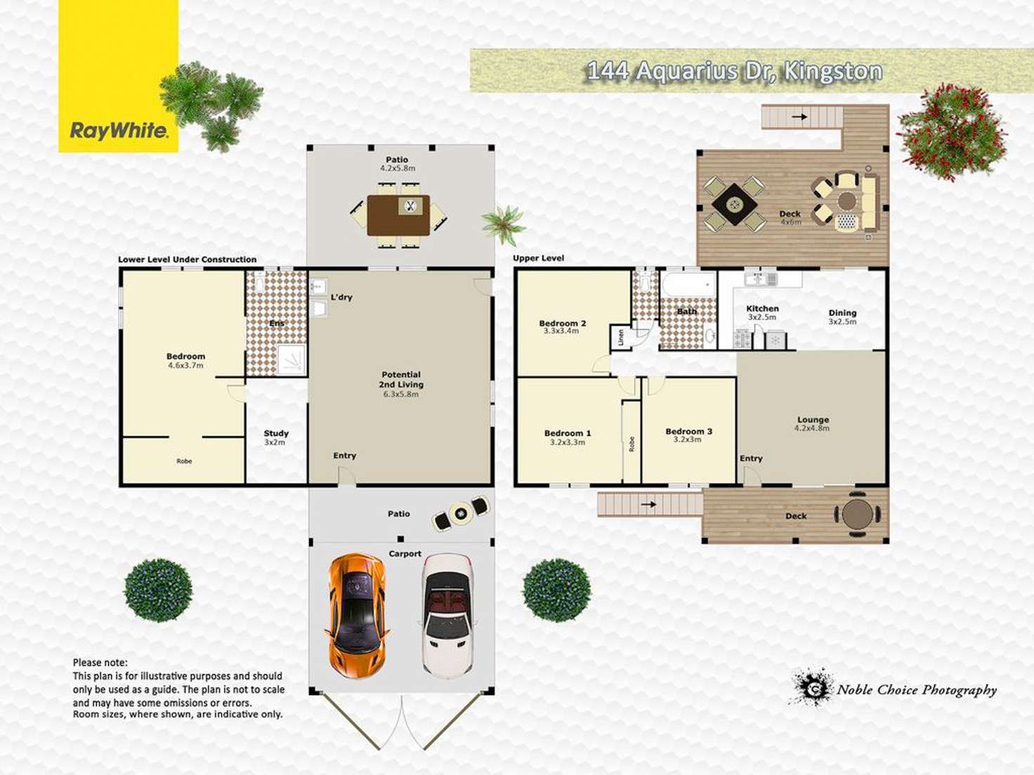 Floorplan of Homely house listing, 144 Aquarius Drive, Kingston QLD 4114