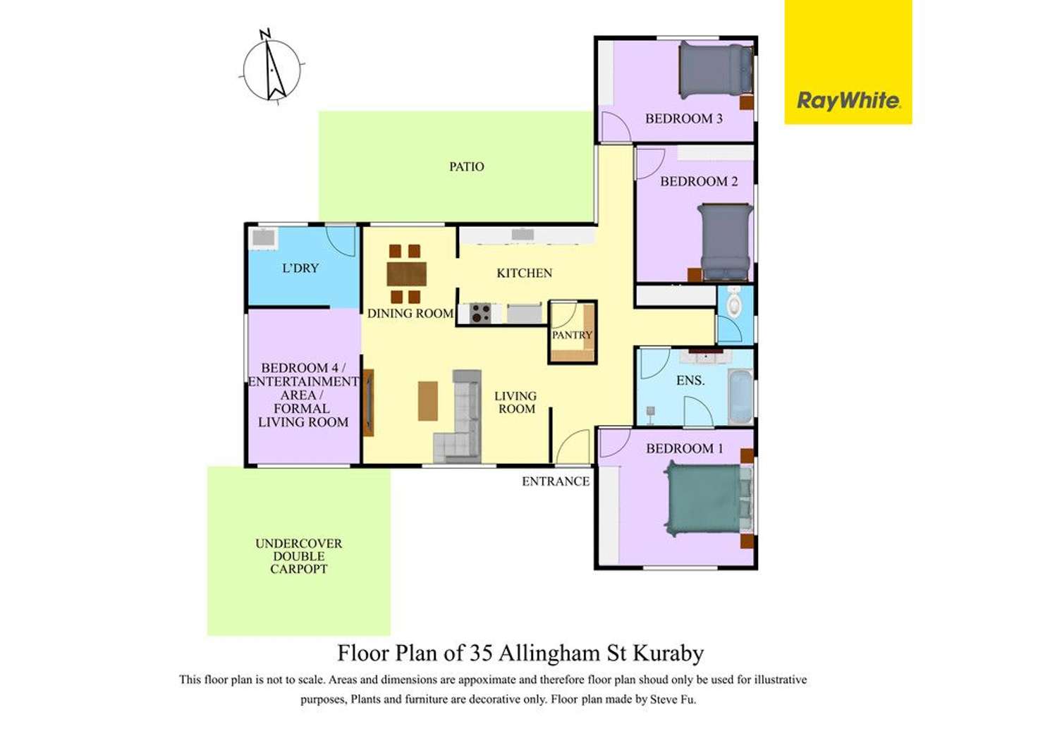 Floorplan of Homely house listing, 35 Allingham Street, Kuraby QLD 4112