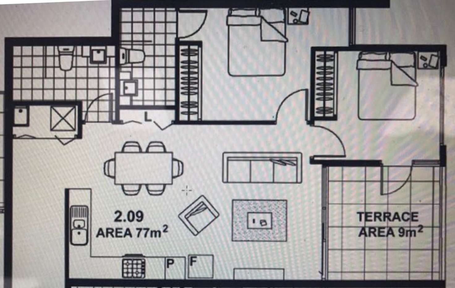 Floorplan of Homely apartment listing, 209/119 Poath Road, Murrumbeena VIC 3163