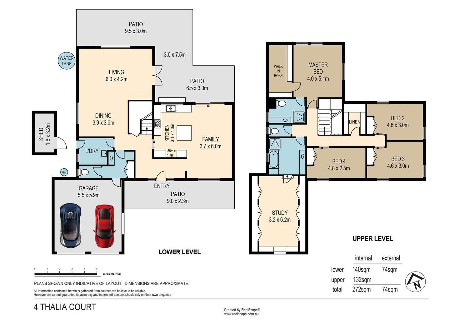 Floorplan of Homely house listing, 4 Thalia Court, Corinda QLD 4075