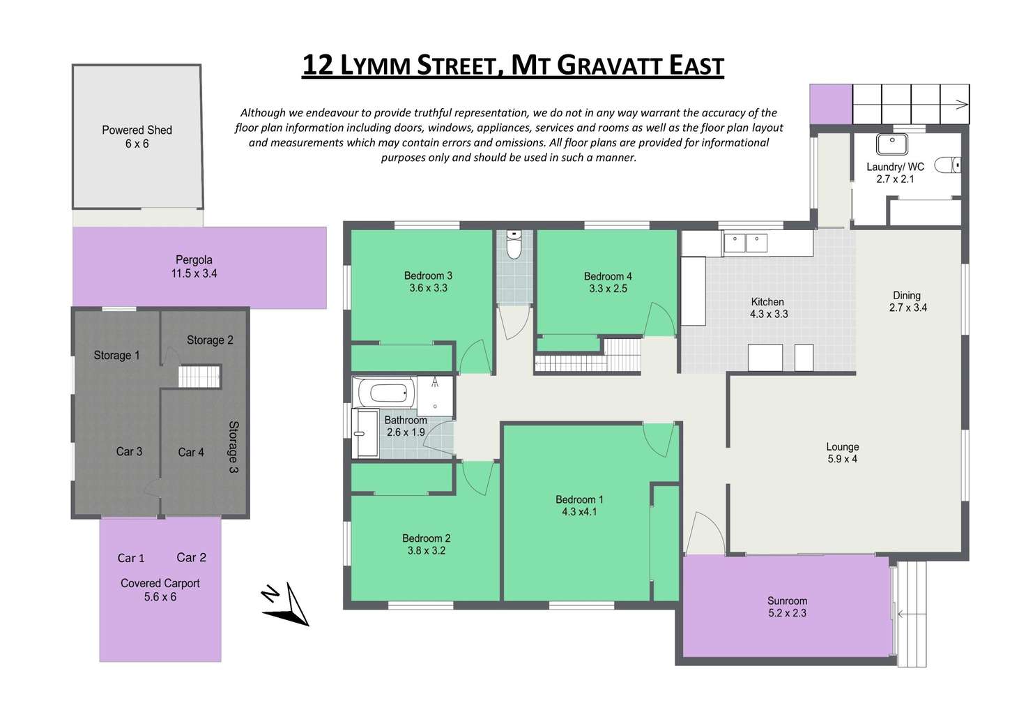 Floorplan of Homely house listing, 12 Lymm Street, Mount Gravatt East QLD 4122