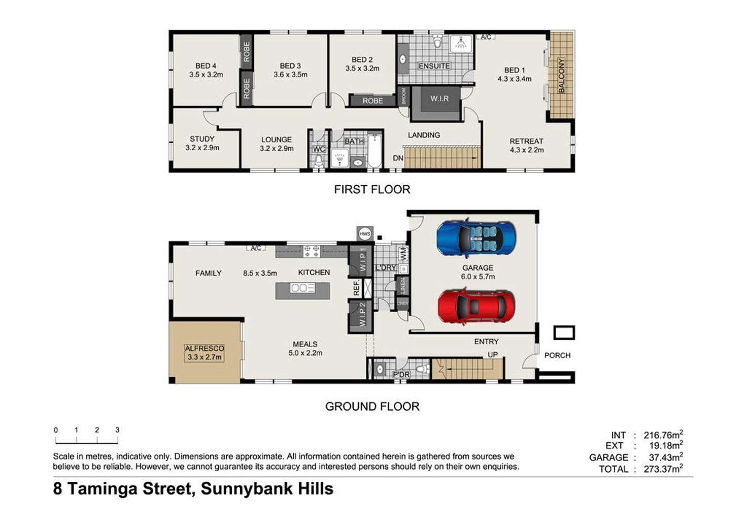Floorplan of Homely house listing, 8 Taminga Street, Sunnybank Hills QLD 4109