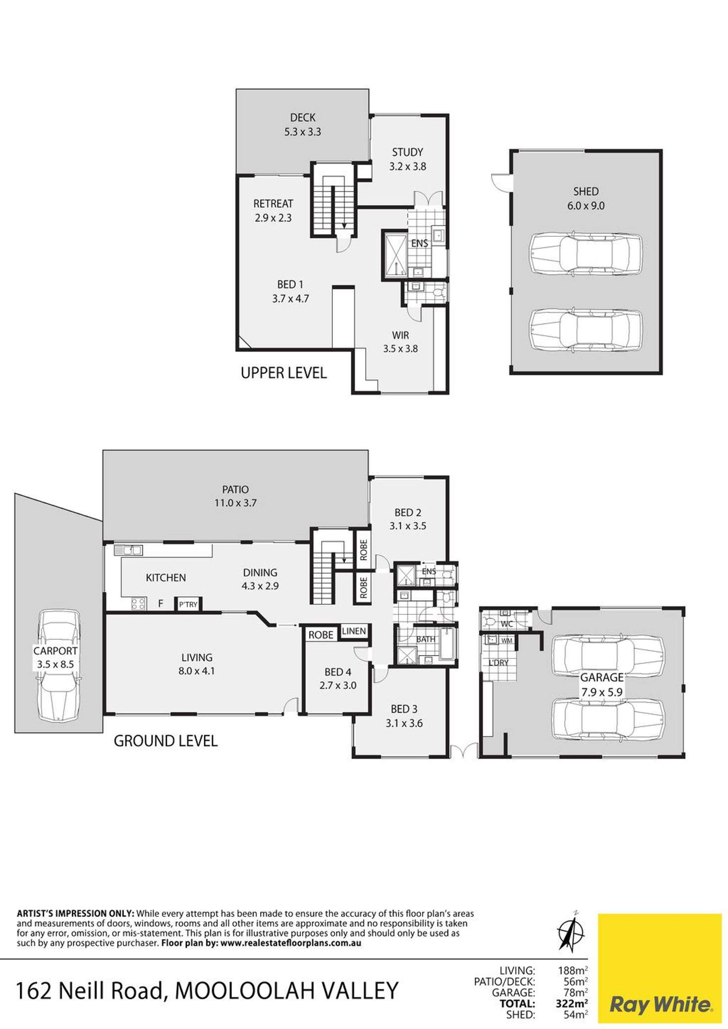 Floorplan of Homely house listing, 162 Neill Road, Mooloolah Valley QLD 4553