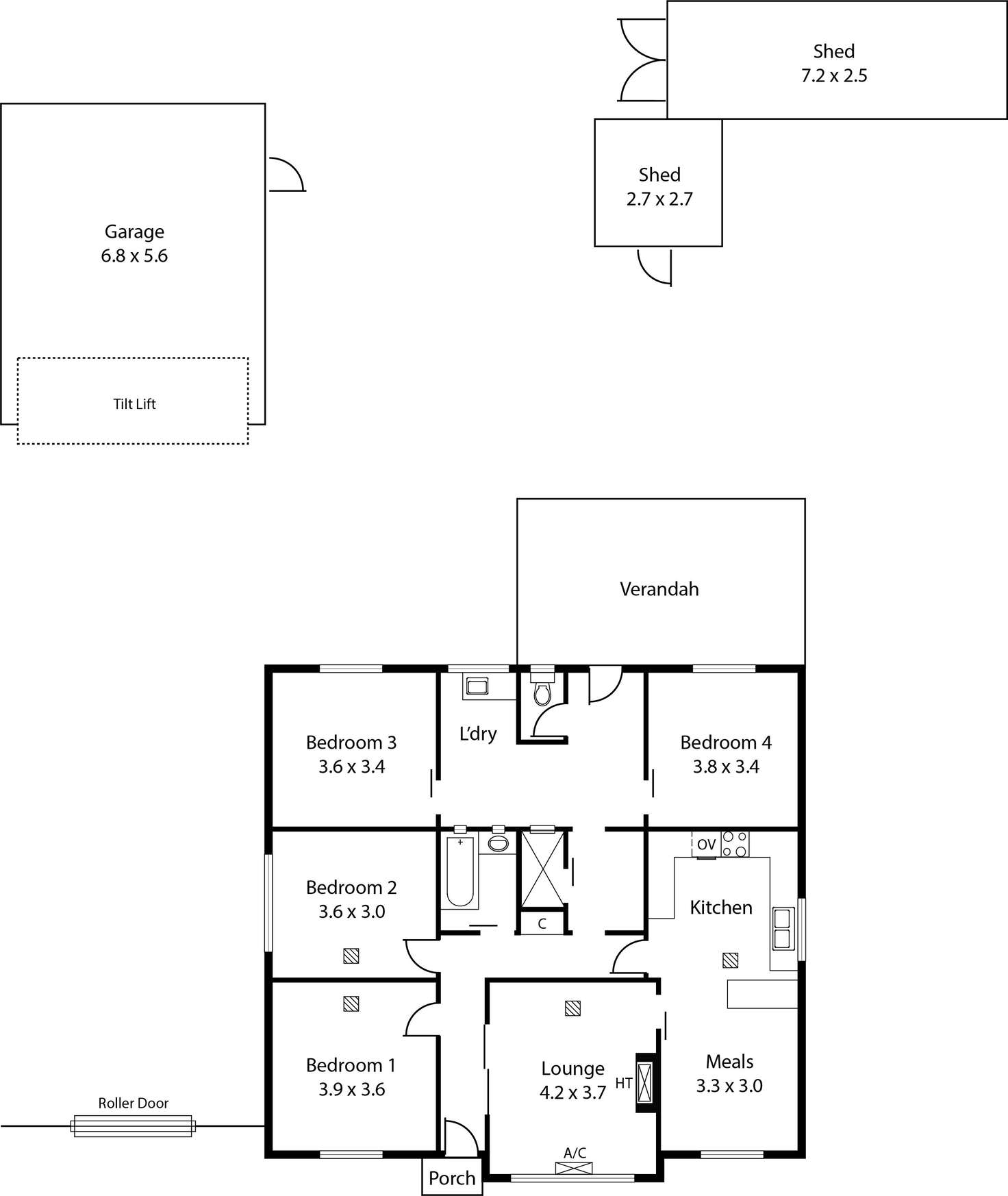 Floorplan of Homely house listing, 130 Bower Road, Semaphore Park SA 5019