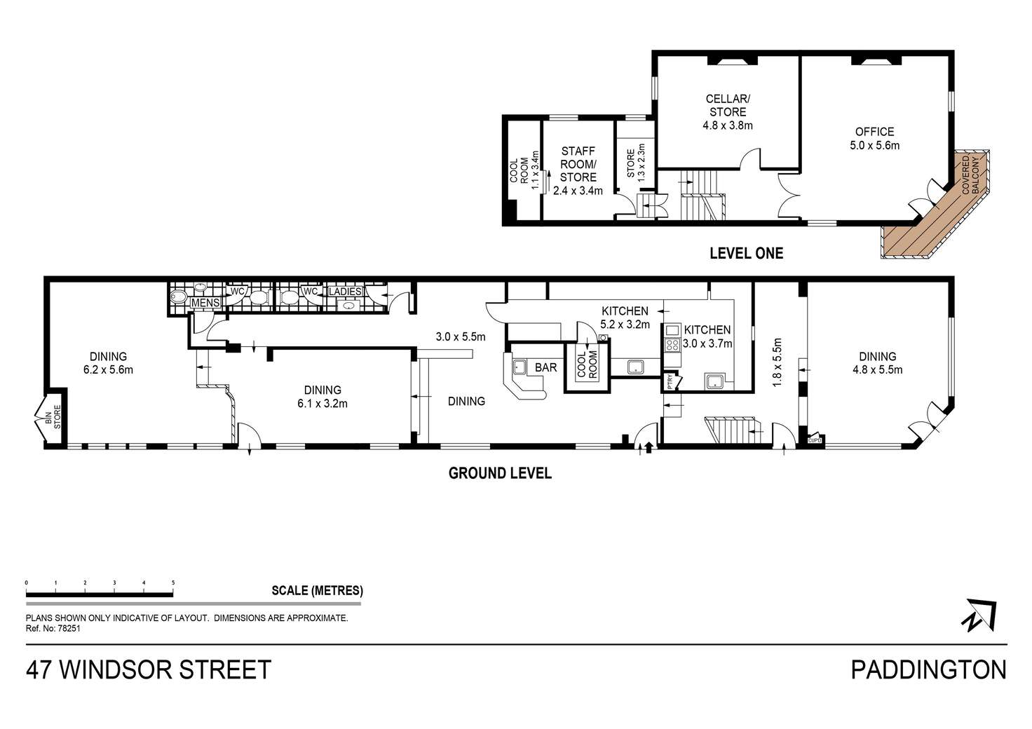 Floorplan of Homely house listing, 47 Windsor Street, Paddington NSW 2021