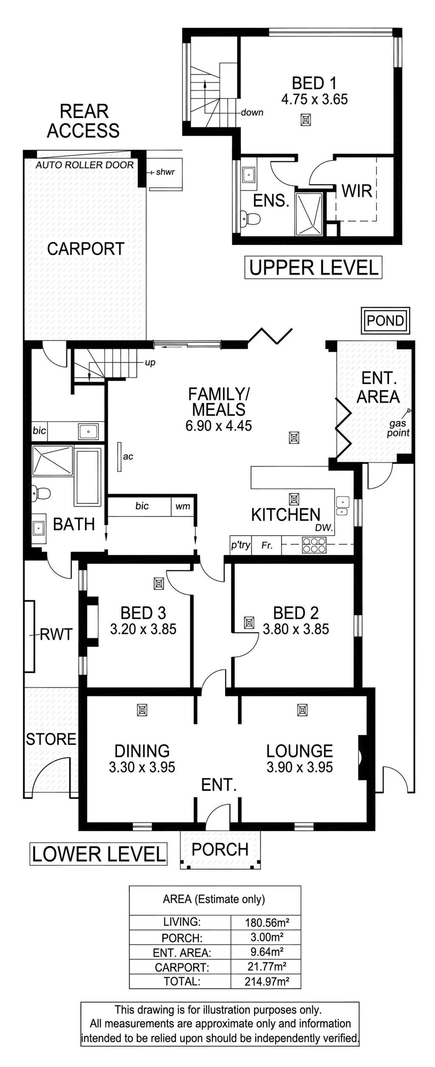 Floorplan of Homely house listing, 4 North Street, Somerton Park SA 5044