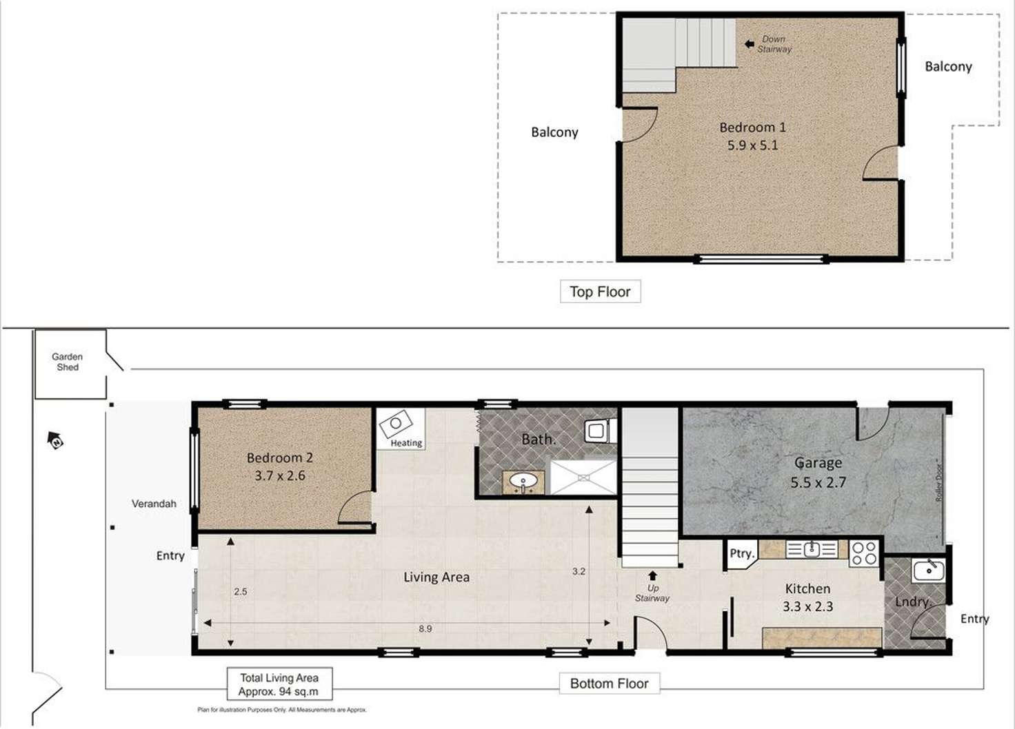 Floorplan of Homely house listing, 9 Cocksedge Road, Barmera SA 5345