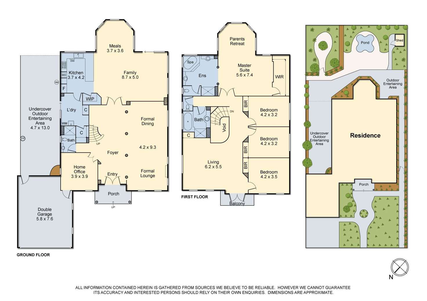 Floorplan of Homely house listing, 8 Rowlandson Place, Taylors Lakes VIC 3038