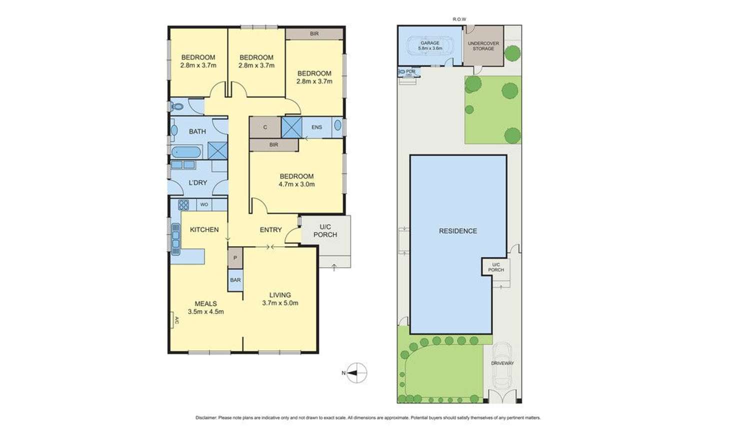 Floorplan of Homely house listing, 12 Barrow Street, Coburg VIC 3058