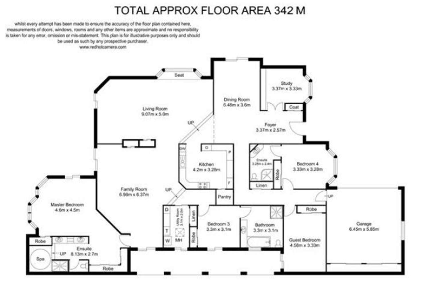 Floorplan of Homely house listing, 7306 Bayside Close, Sanctuary Cove QLD 4212