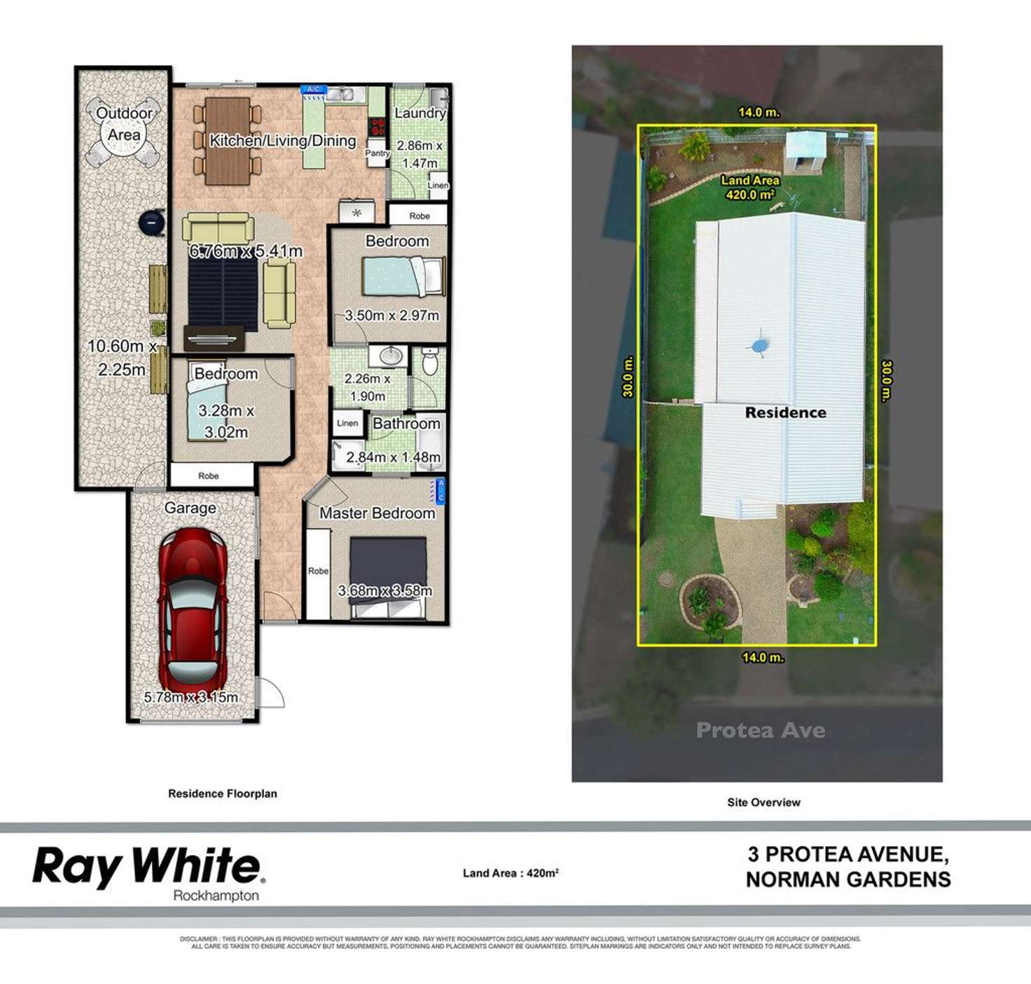 Floorplan of Homely house listing, 3 Protea Avenue, Norman Gardens QLD 4701