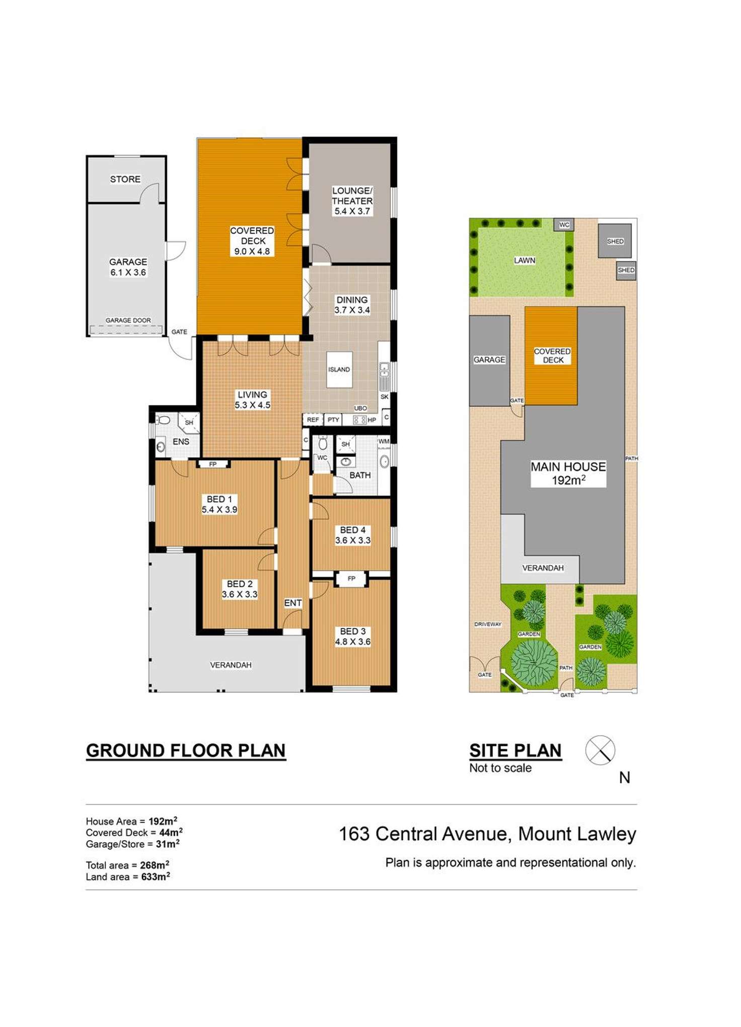 Floorplan of Homely house listing, 163 Central Avenue, Mount Lawley WA 6050