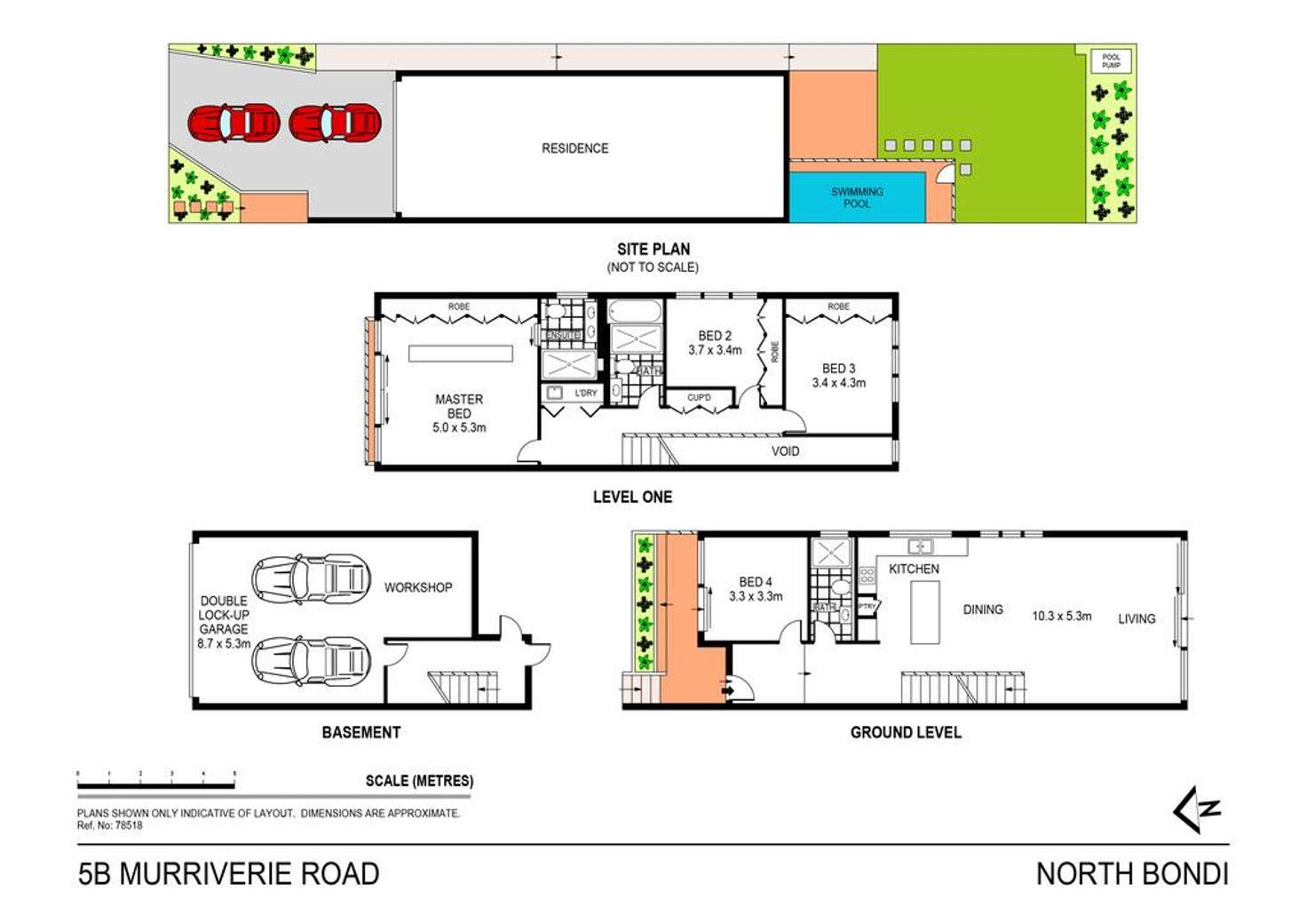 Floorplan of Homely house listing, 5b Murriverie Road, North Bondi NSW 2026