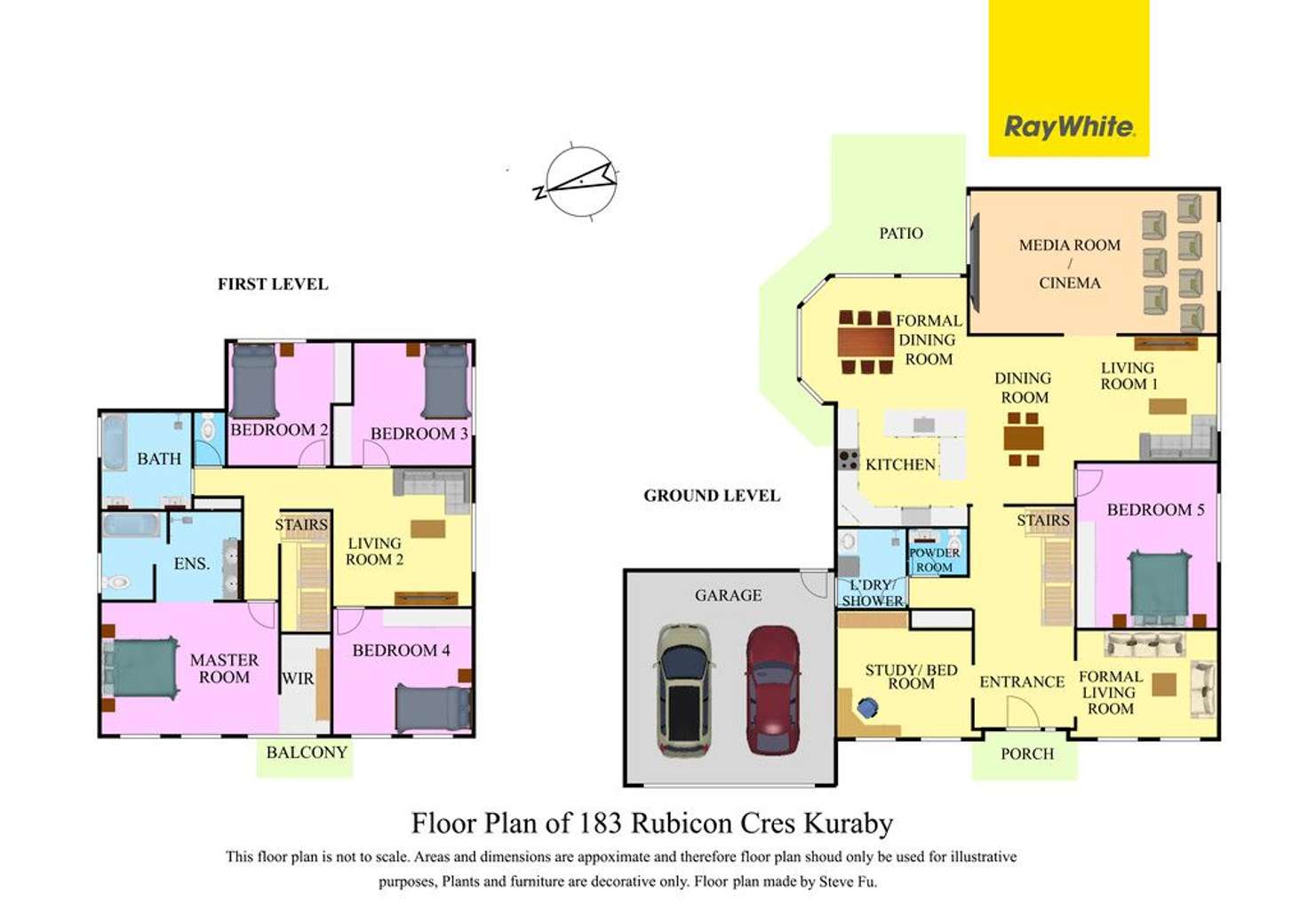 Floorplan of Homely house listing, 183 Rubicon Crescent, Kuraby QLD 4112