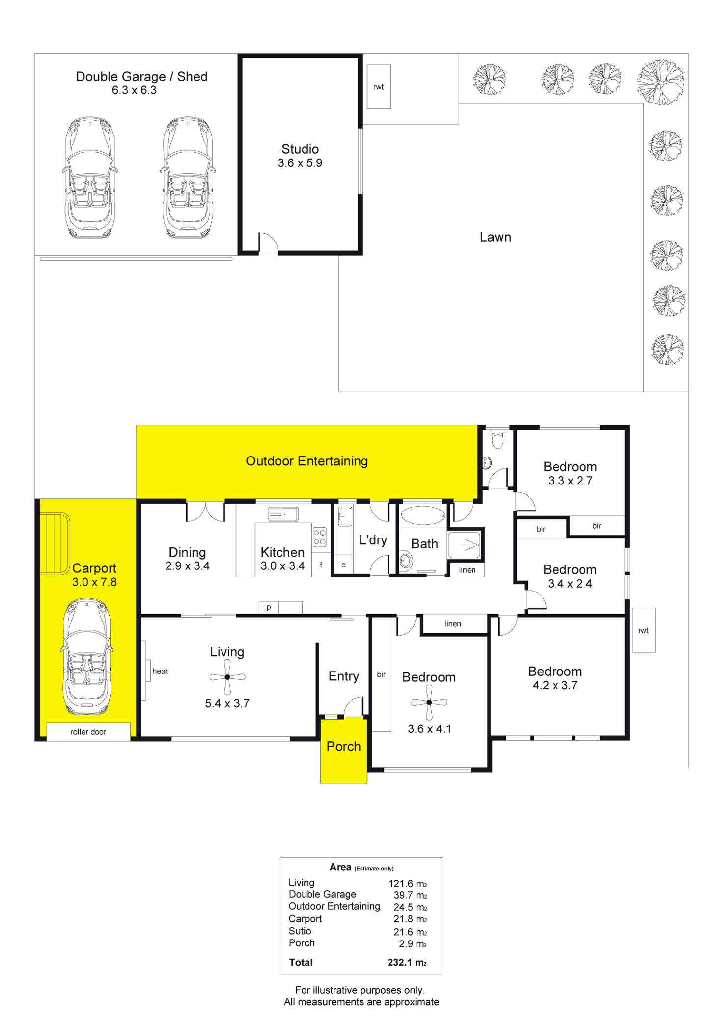 Floorplan of Homely house listing, 3 Everley Road, Marion SA 5043