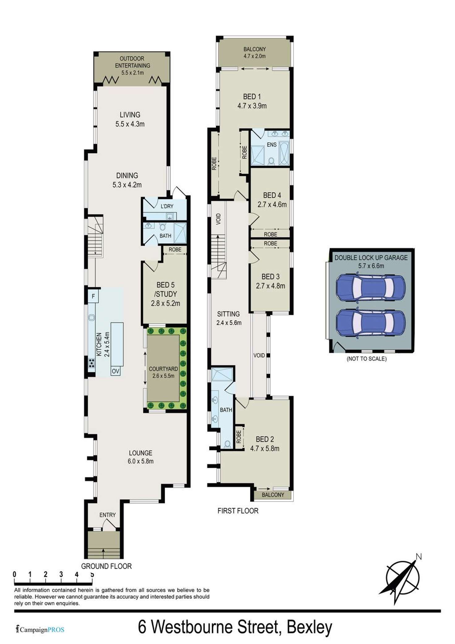 Floorplan of Homely house listing, 6 Westbourne Street, Bexley NSW 2207