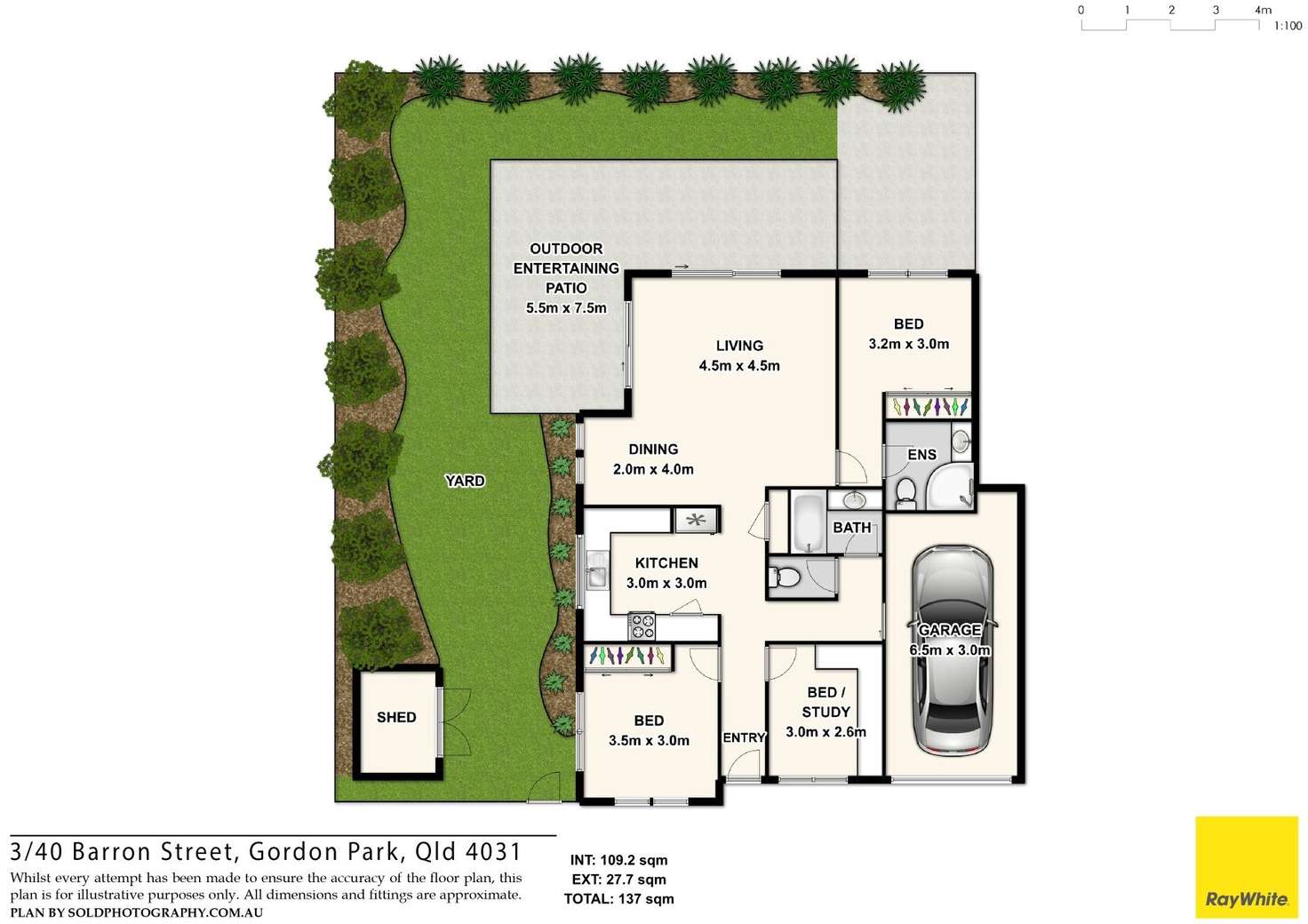 Floorplan of Homely house listing, 3/40 Barron Street, Gordon Park QLD 4031