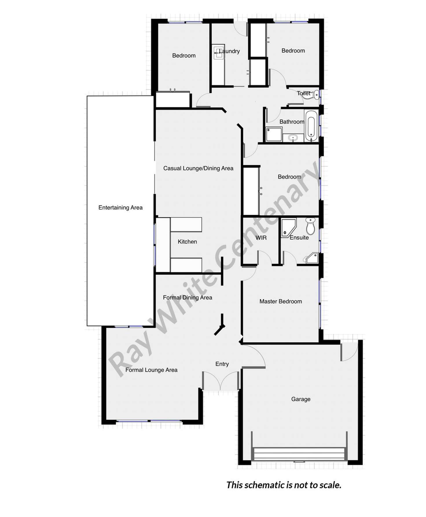Floorplan of Homely house listing, 11 Deborah Place, Westlake QLD 4074