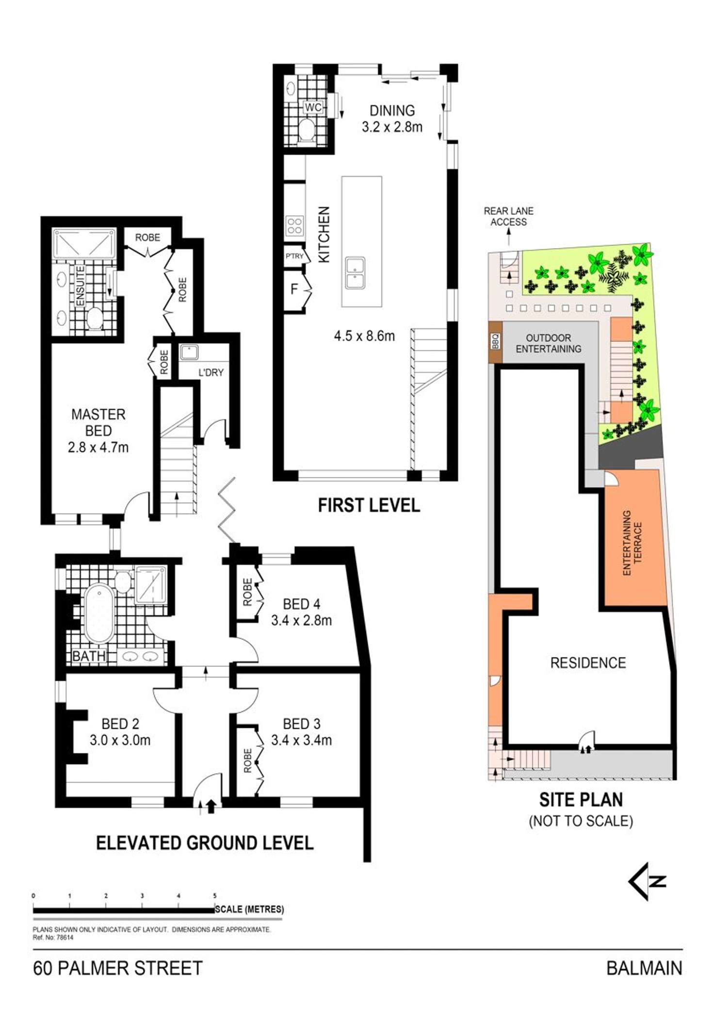 Floorplan of Homely house listing, 60 Palmer Street, Balmain NSW 2041