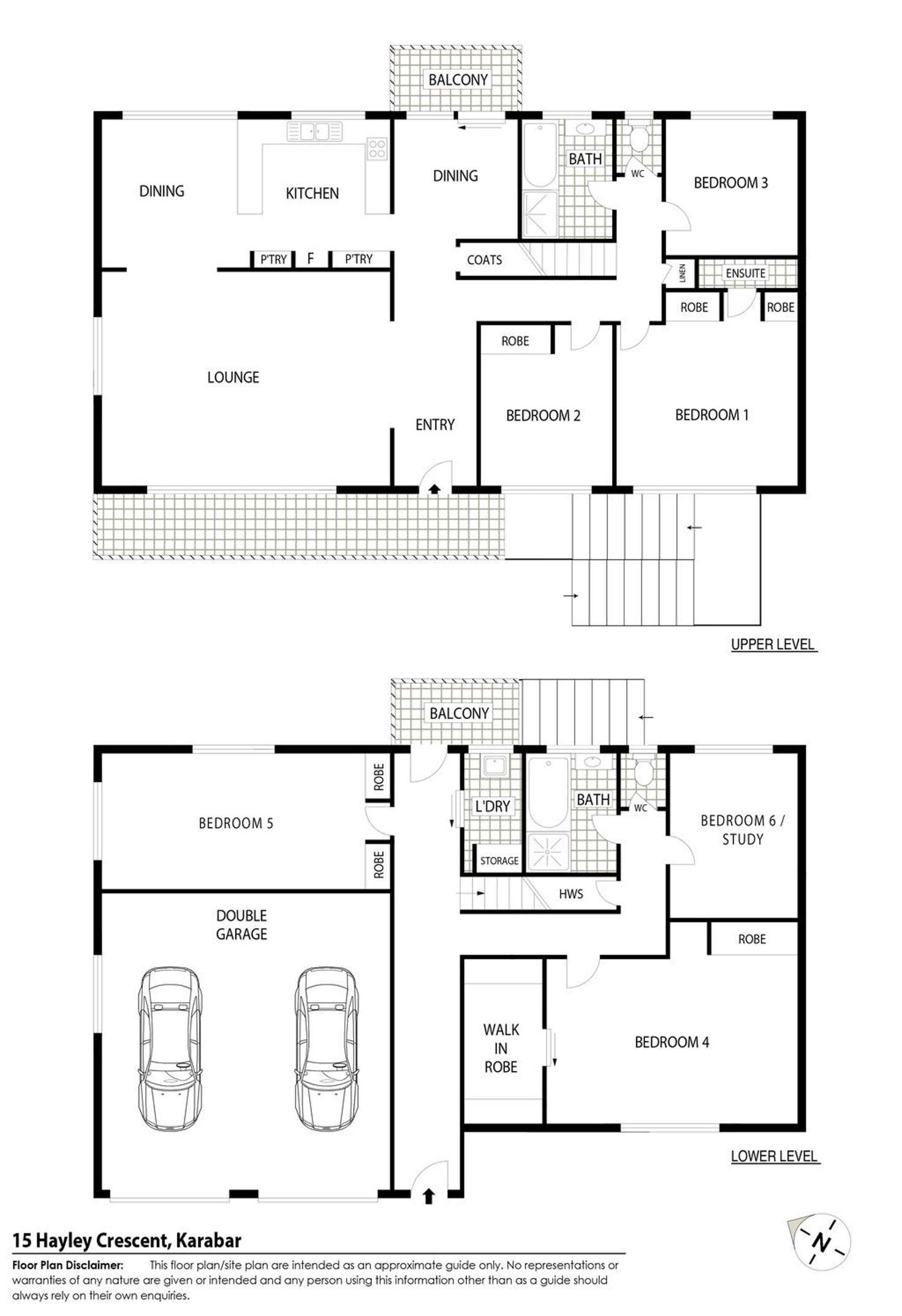 Floorplan of Homely house listing, 15 Hayley Crescent, Karabar NSW 2620