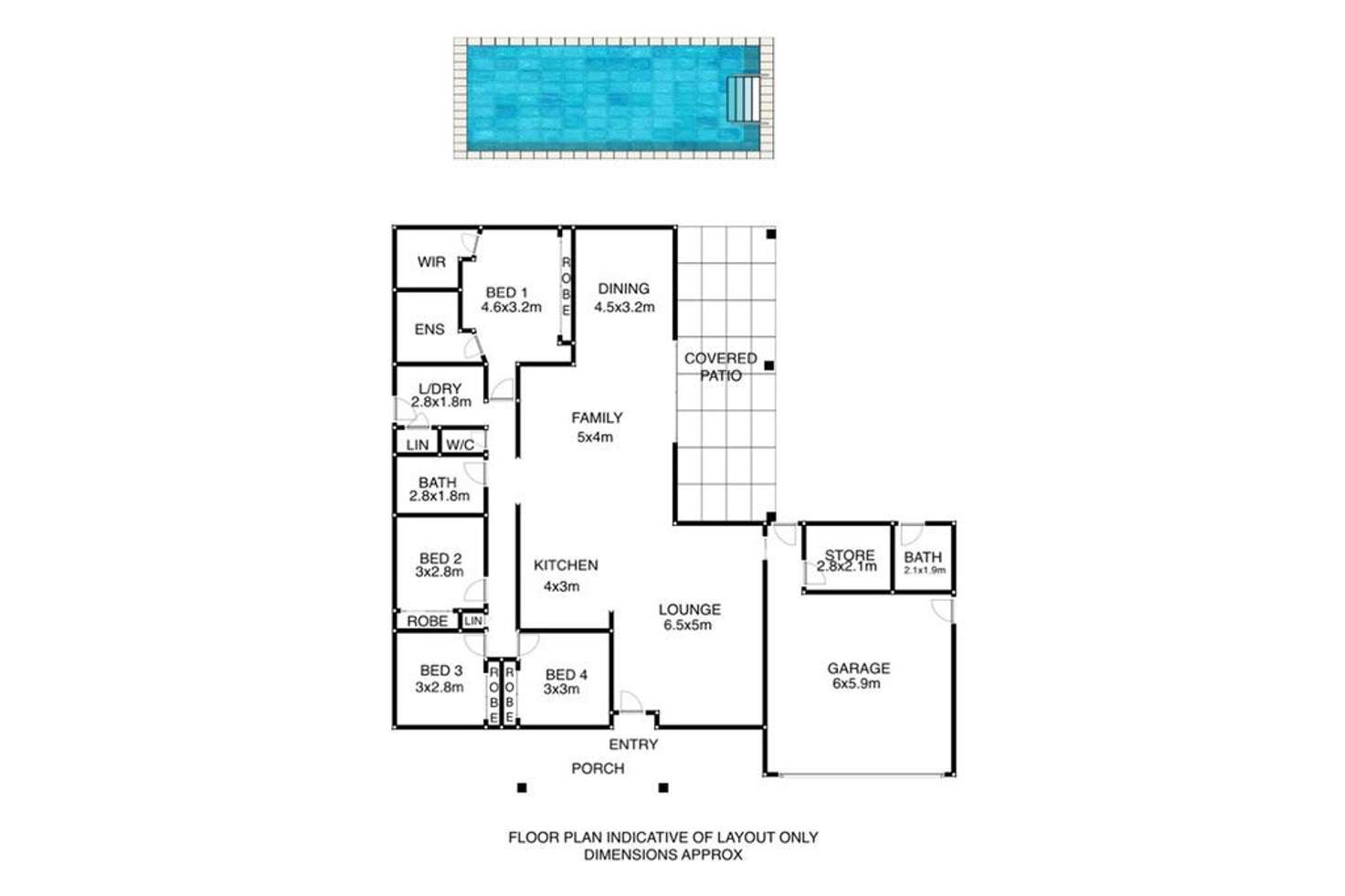 Floorplan of Homely house listing, 15 Barnhill Terrace, Edens Landing QLD 4207