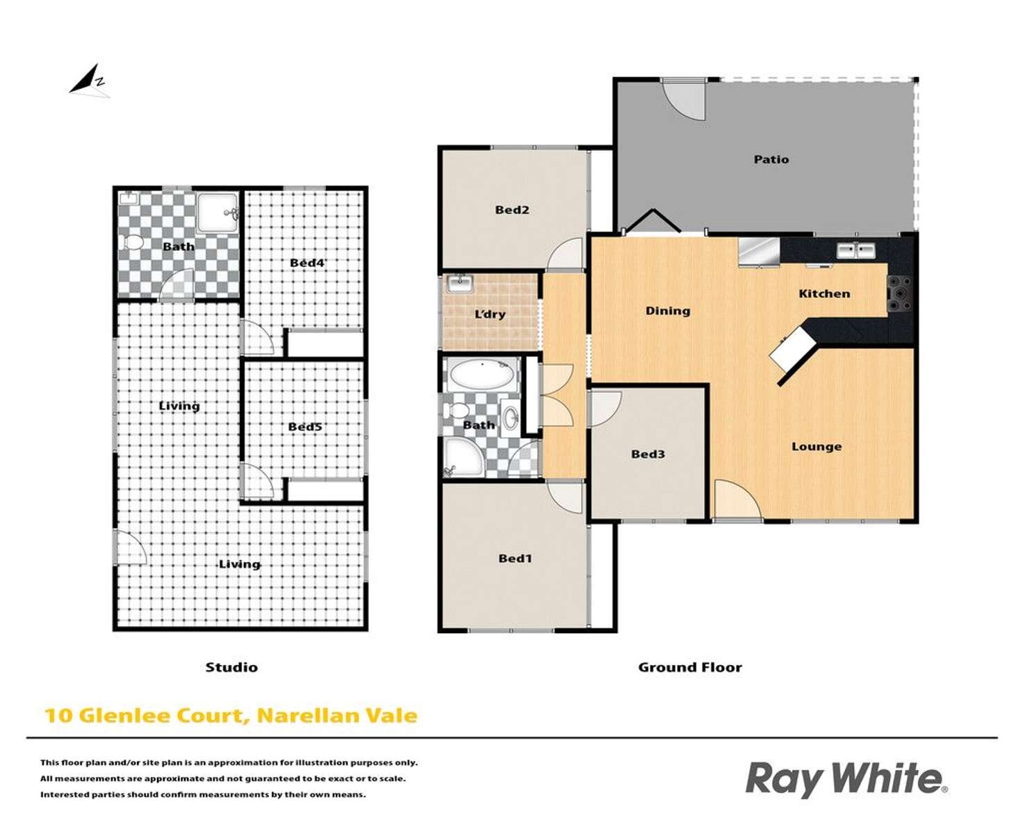 Floorplan of Homely house listing, 10 Glenlee Court, Narellan Vale NSW 2567