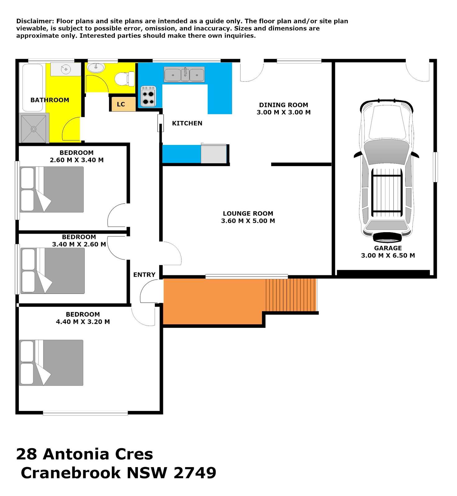 Floorplan of Homely house listing, 28 Antonia Crescent, Cranebrook NSW 2749