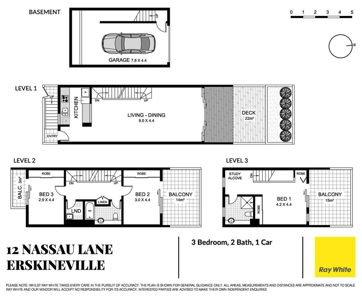 Floorplan of Homely house listing, 12 Nassau Lane, Erskineville NSW 2043