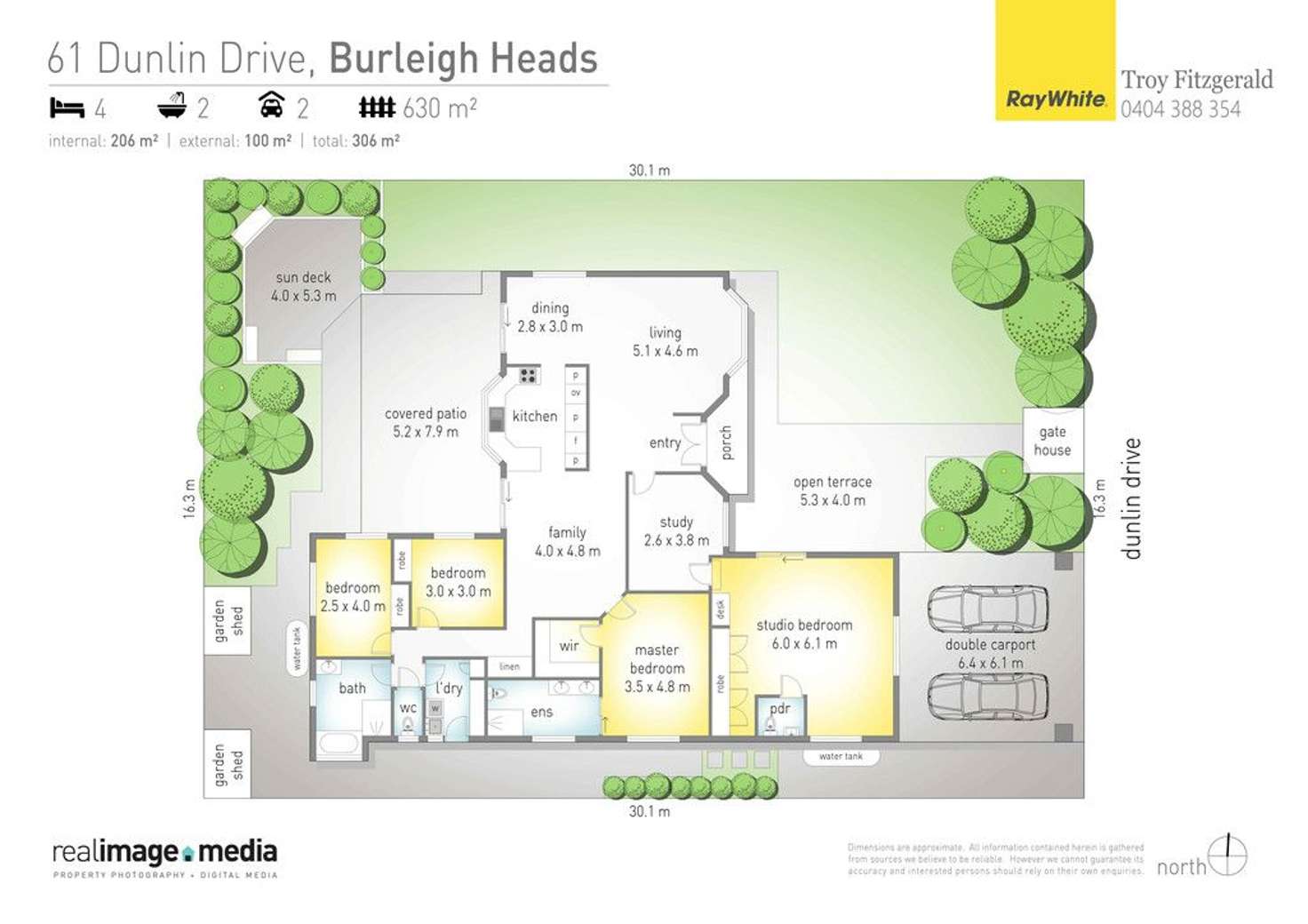Floorplan of Homely house listing, 61 Dunlin Drive, Burleigh Waters QLD 4220