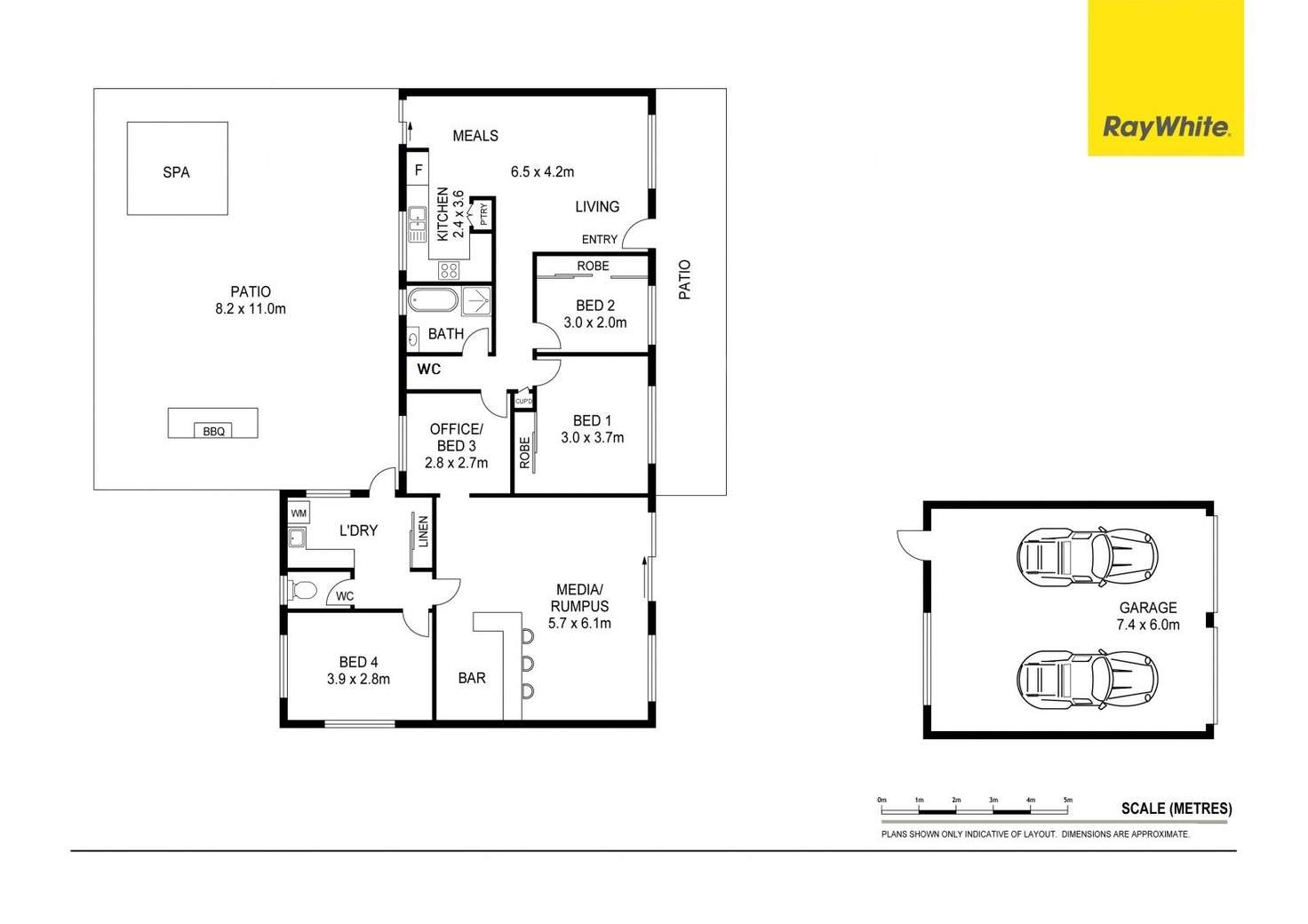 Floorplan of Homely house listing, 16 Jillian Court, Burpengary QLD 4505