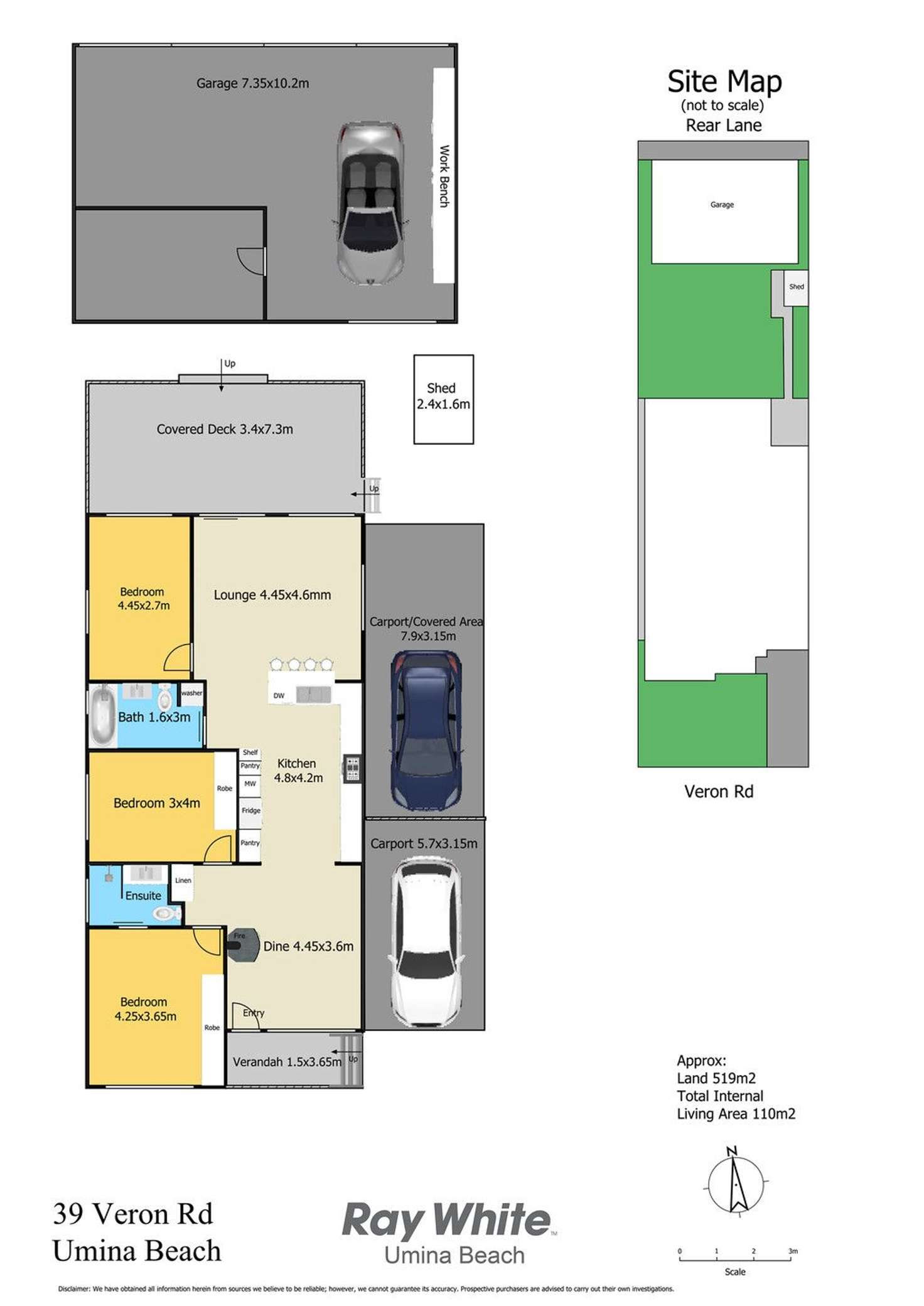 Floorplan of Homely house listing, 39 Veron Road, Umina Beach NSW 2257