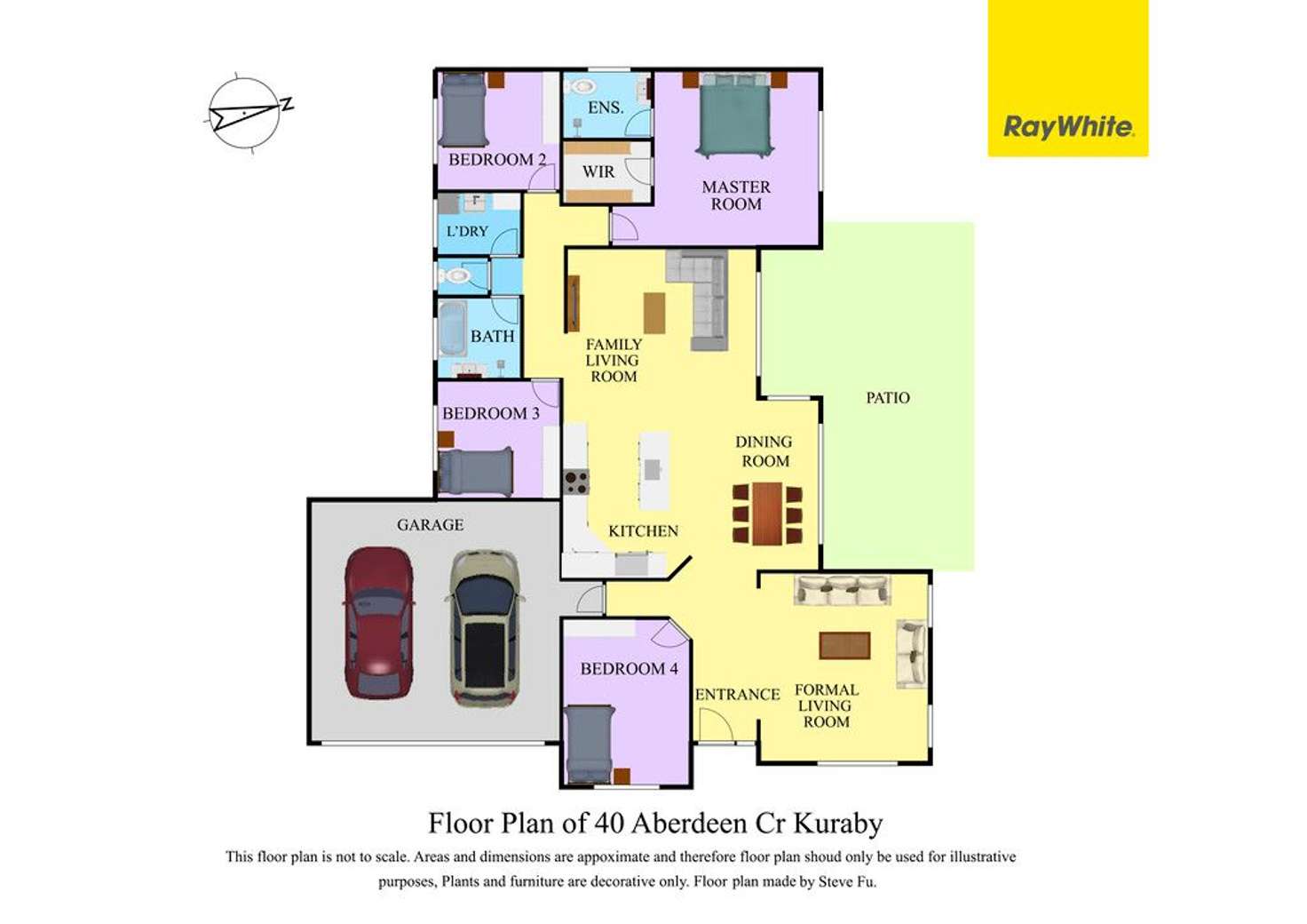 Floorplan of Homely house listing, 40 Aberdeen Crescent, Kuraby QLD 4112