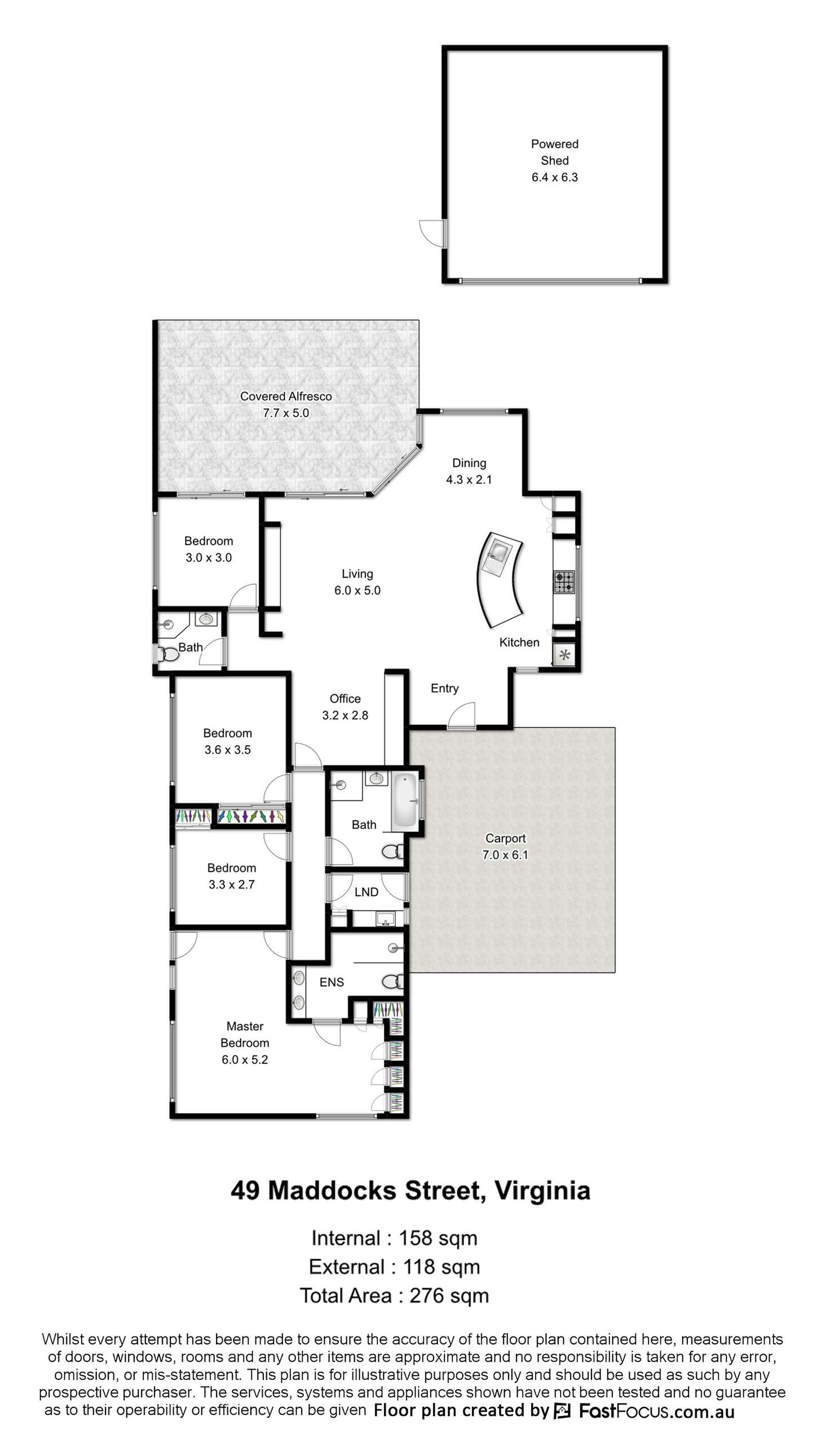 Floorplan of Homely house listing, 49 Maddocks Street, Virginia QLD 4014