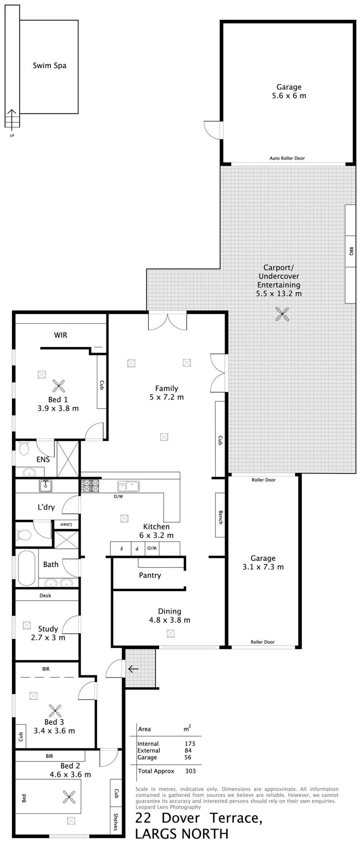 Floorplan of Homely house listing, 22 Dover Terrace, Largs North SA 5016