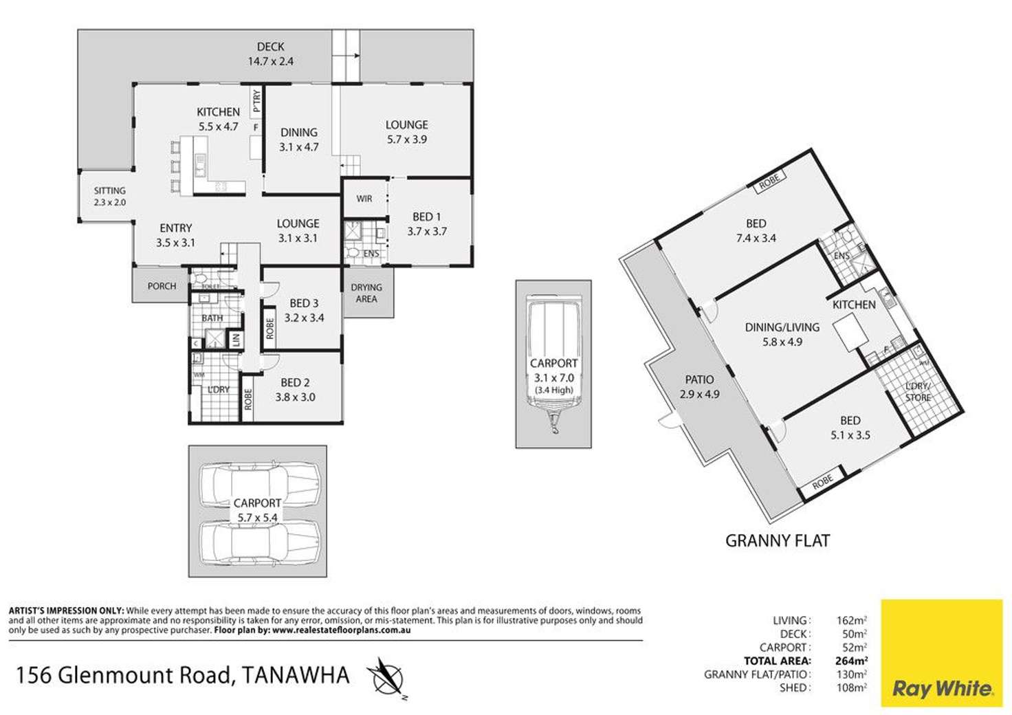 Floorplan of Homely house listing, 156-162 Glenmount Road, Tanawha QLD 4556