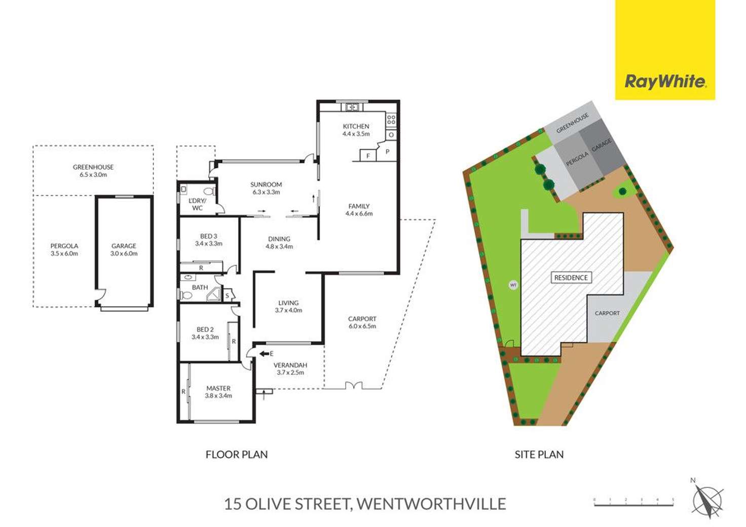 Floorplan of Homely house listing, 15 Olive Street, Wentworthville NSW 2145
