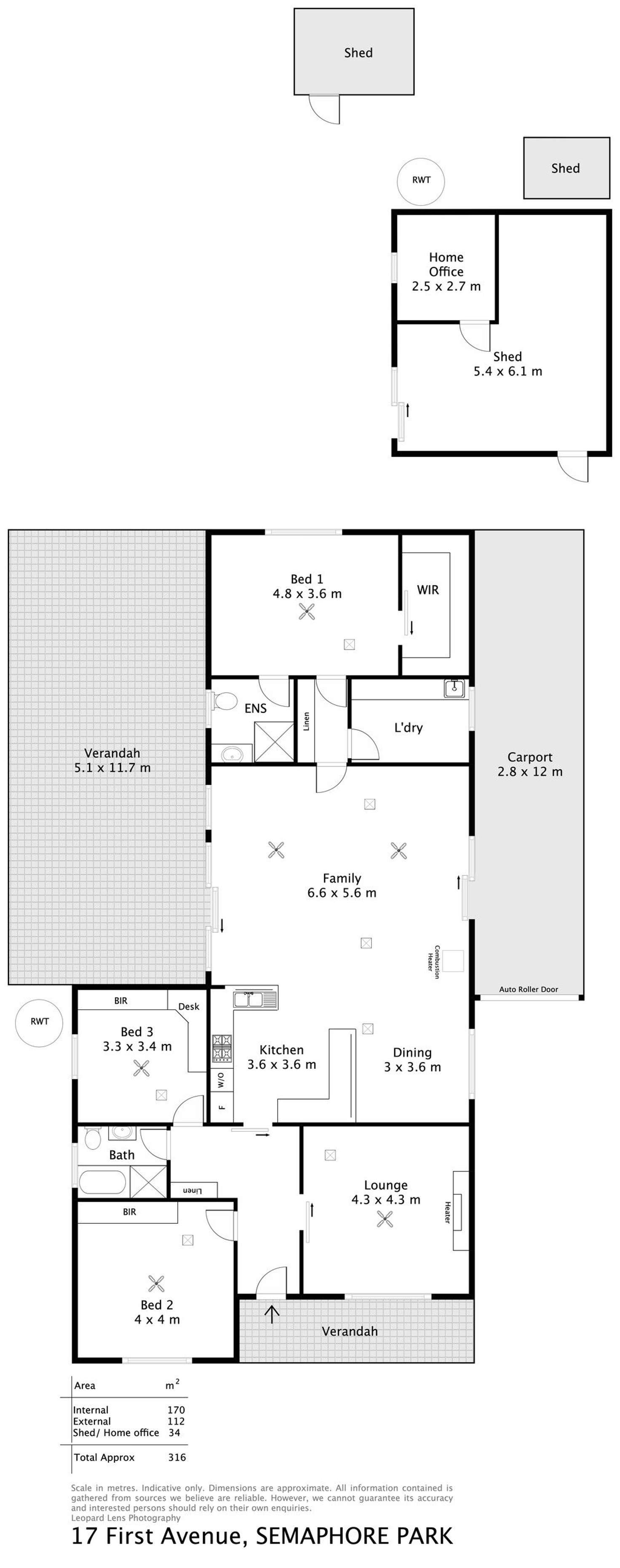Floorplan of Homely house listing, 17 First Avenue, Semaphore Park SA 5019