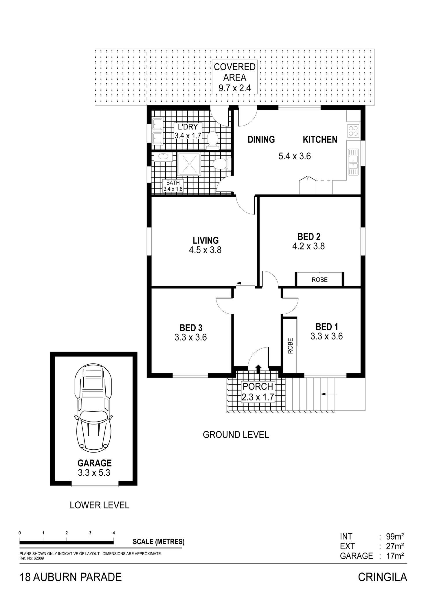 Floorplan of Homely house listing, 18 Auburn Parade, Cringila NSW 2502