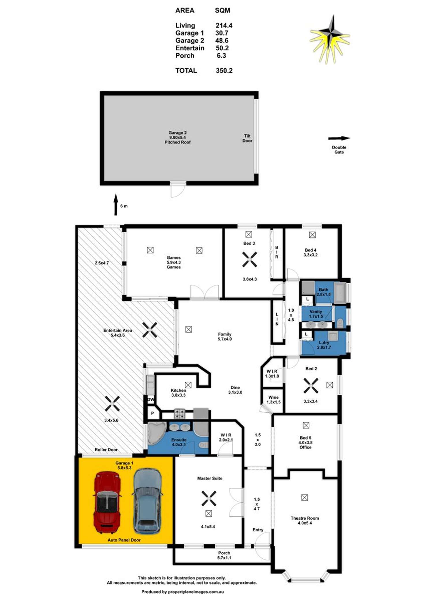 Floorplan of Homely house listing, 8 Lewis Avenue, Gawler East SA 5118