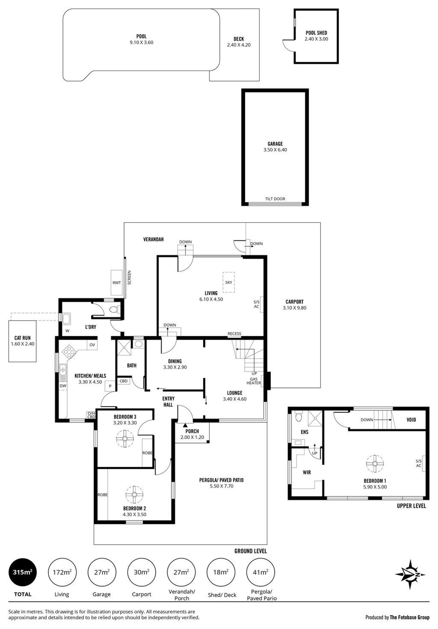 Floorplan of Homely house listing, 18 Eyre Street, Seaview Downs SA 5049