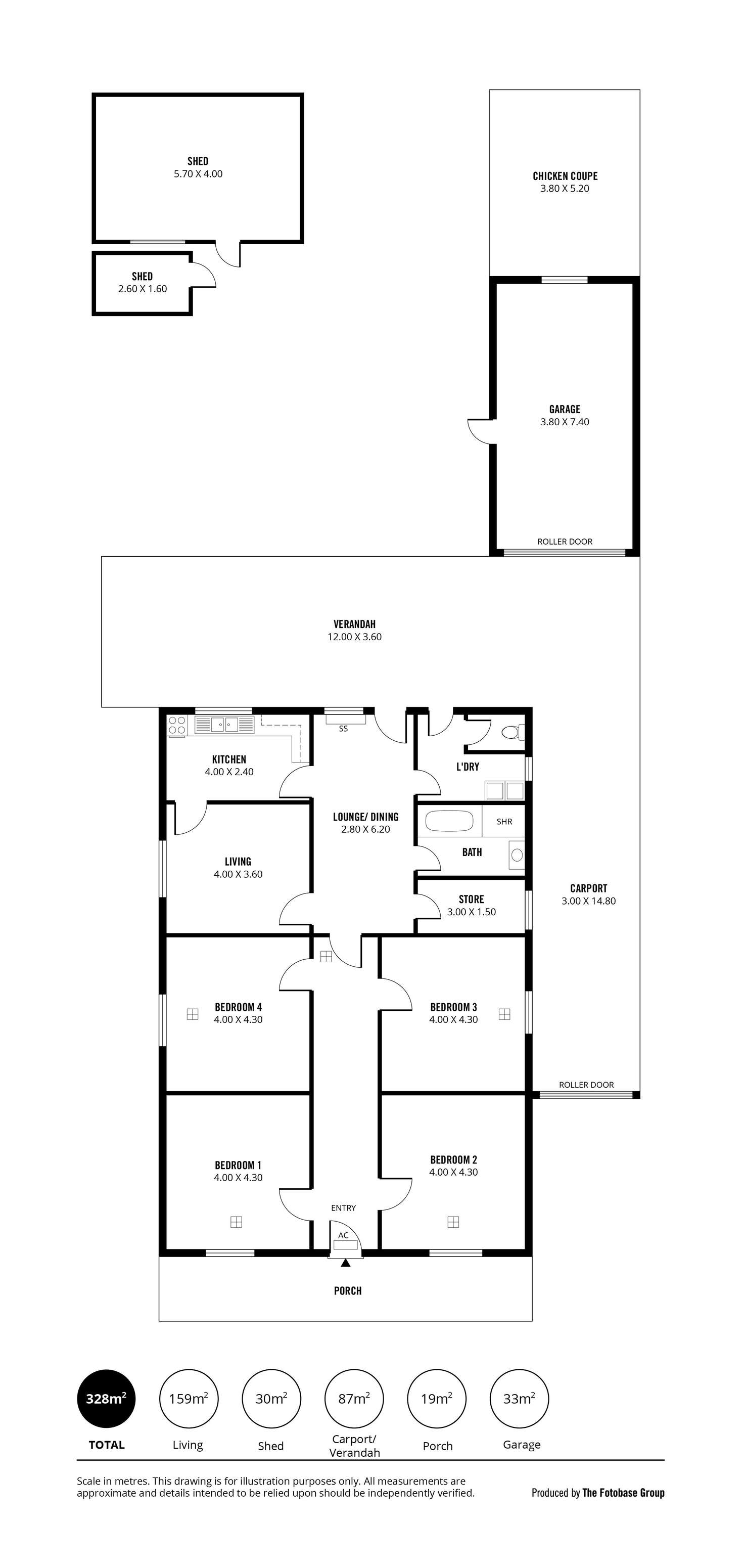 Floorplan of Homely house listing, 10 Scott Street, Beulah Park SA 5067