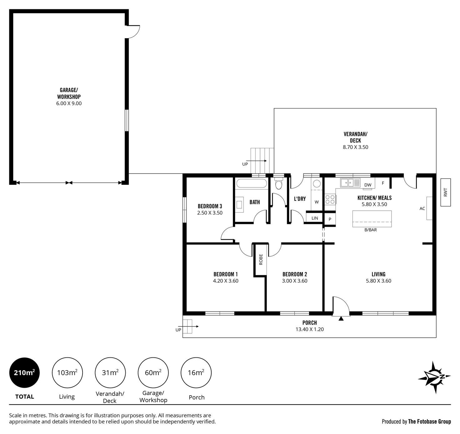 Floorplan of Homely house listing, 3 Gladstone Street, Nairne SA 5252