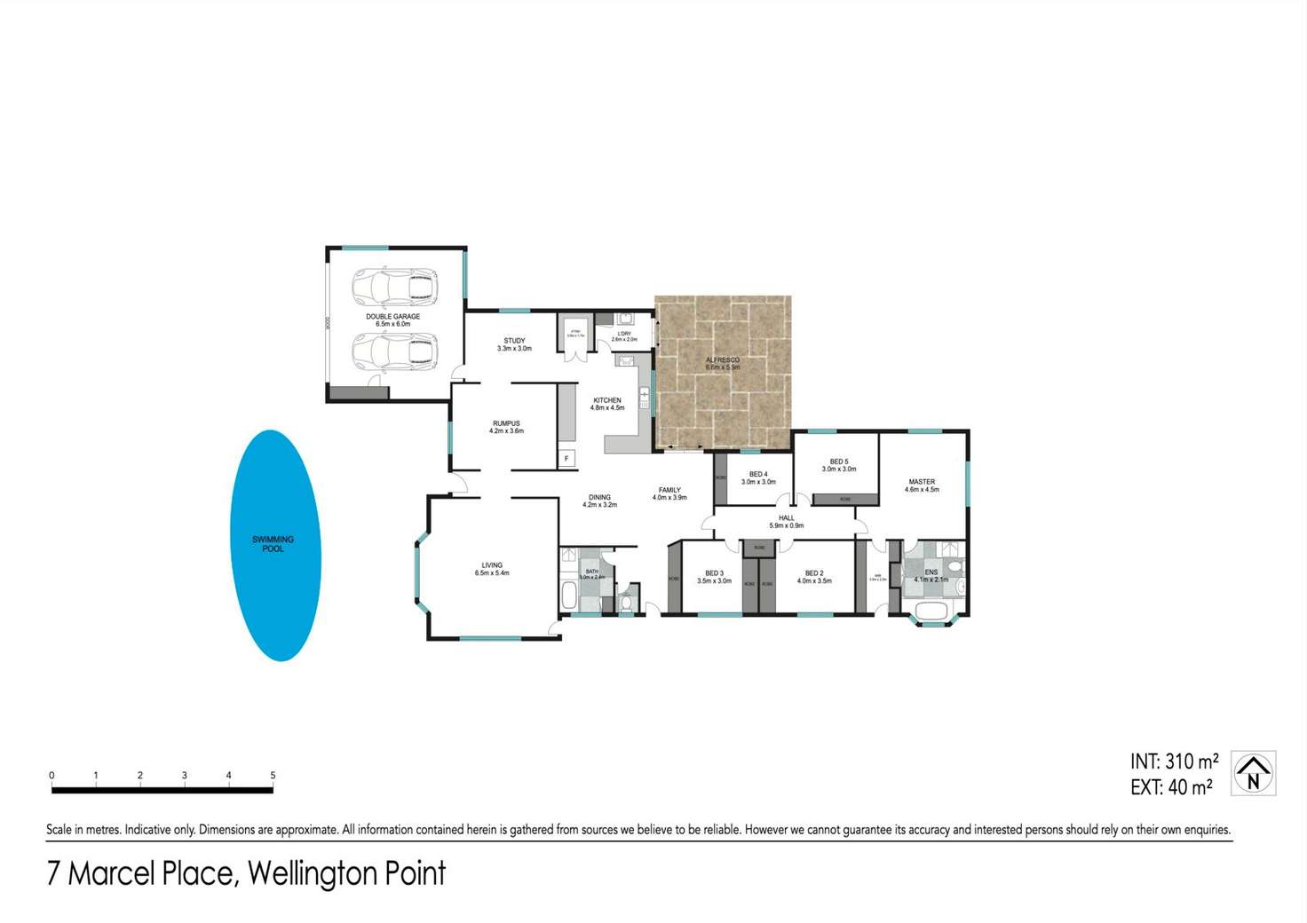 Floorplan of Homely house listing, 7 Marcel Place, Wellington Point QLD 4160