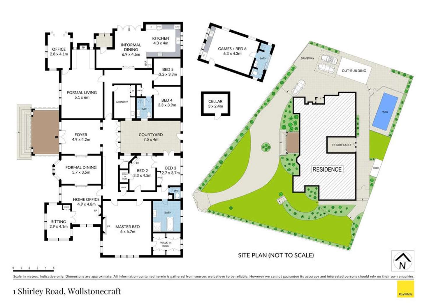 Floorplan of Homely house listing, 1 Shirley Road, Wollstonecraft NSW 2065