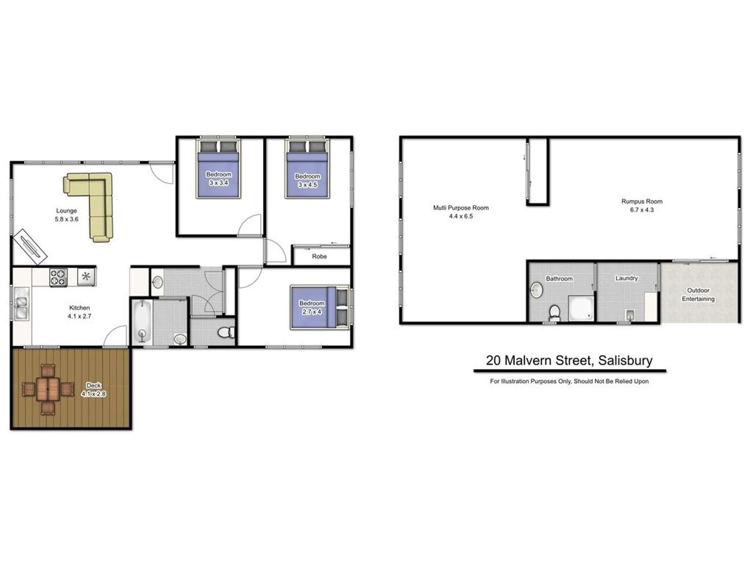 Floorplan of Homely house listing, 12 Malvern Street, Salisbury QLD 4107