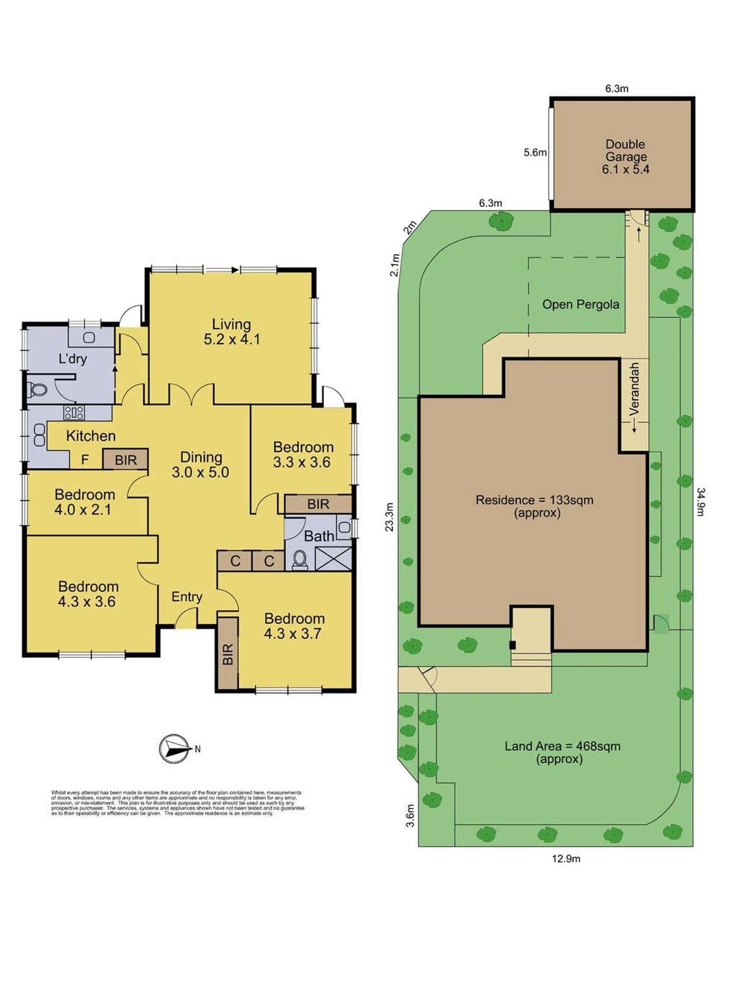 Floorplan of Homely unit listing, 1/883 Station Street, Box Hill North VIC 3129